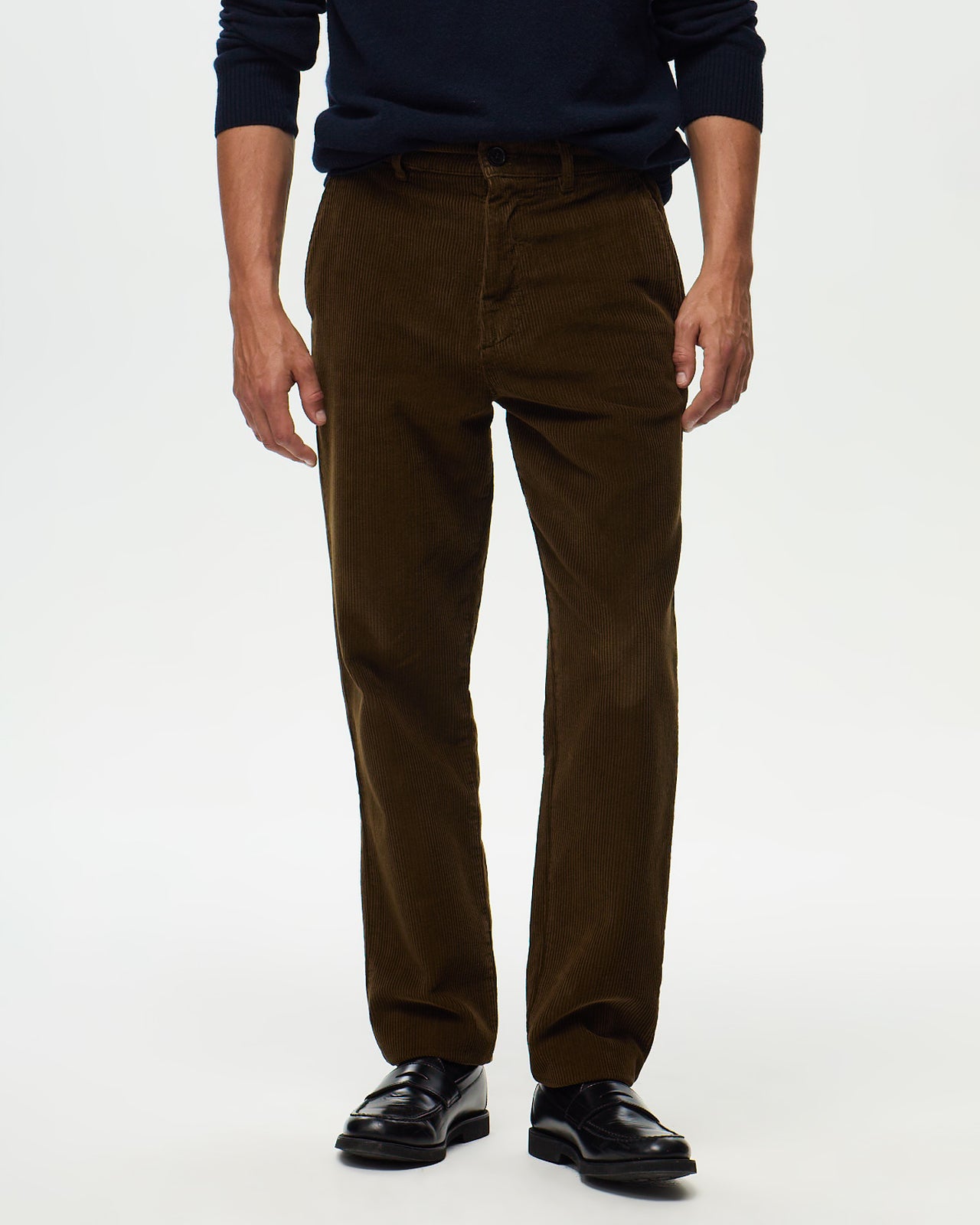 Chino EMERSON Velours - Marron Bronze