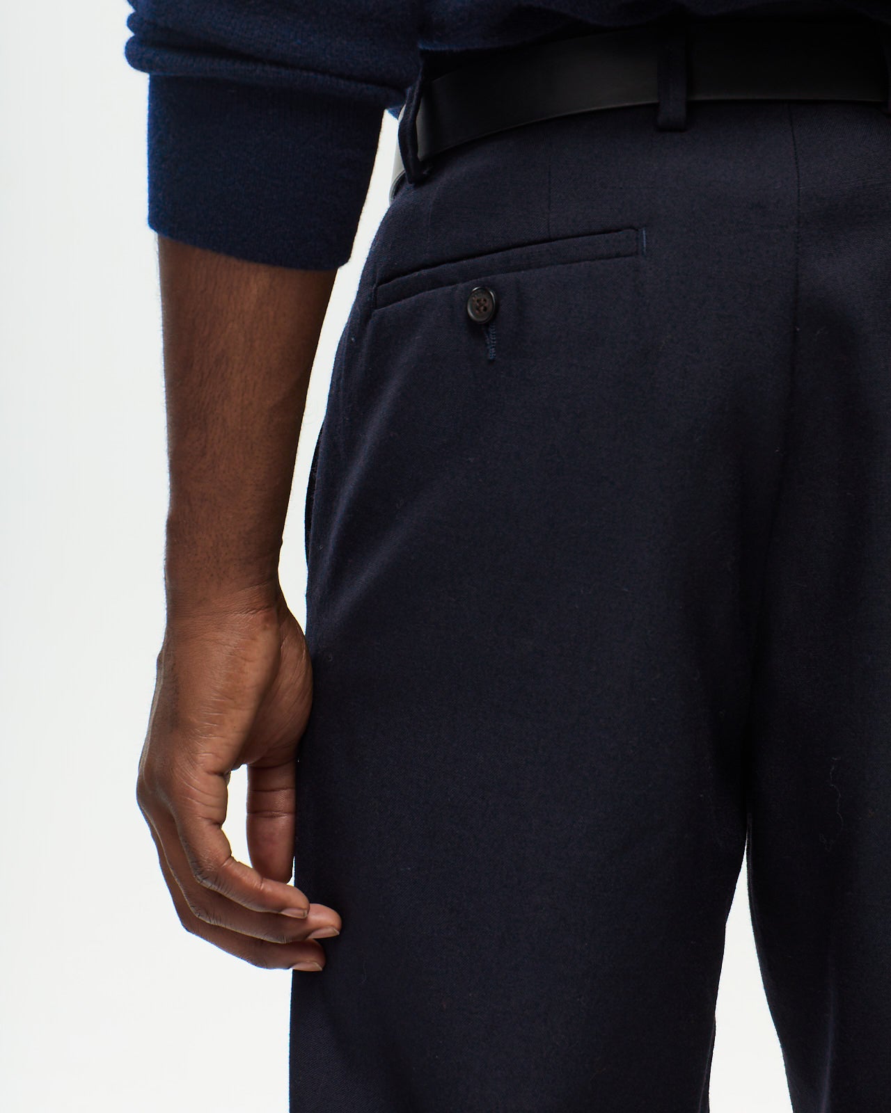 Pantalon ALPHONSE Toile - Navy