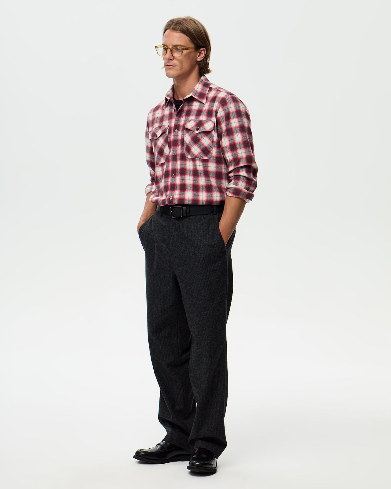 Chemise ARIZONA - Rouge/Noir