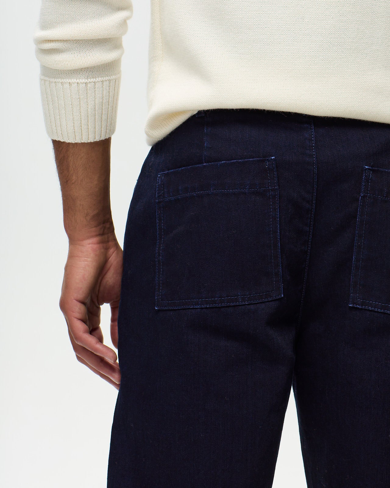 Chino GABIN Denim - Denim rince Encre