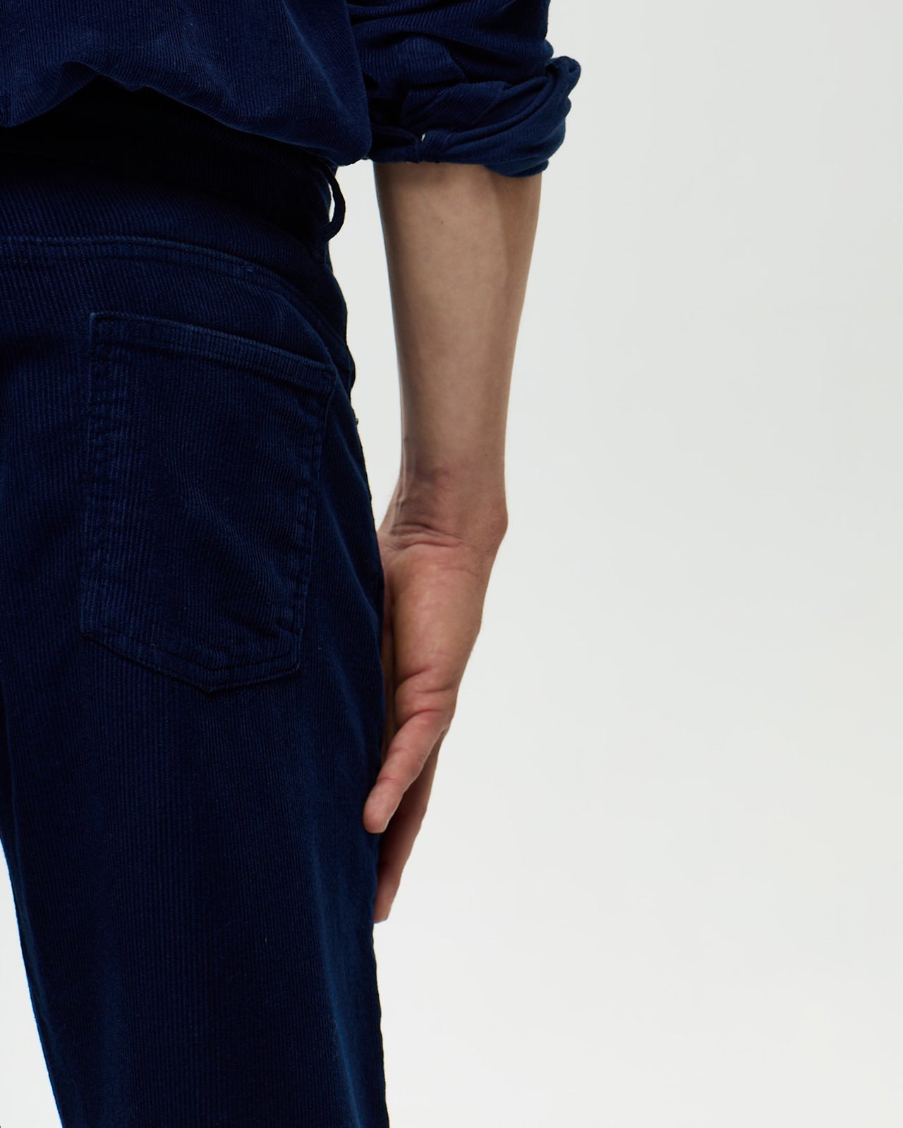 Pantalon DEAN Velours - Bleu Marin