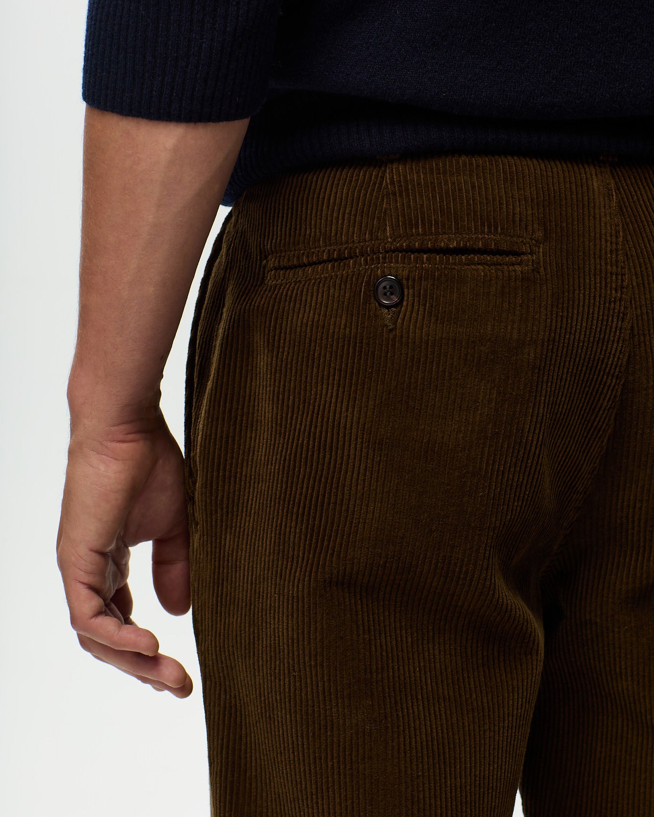 Chino EMERSON Velours - Marron Bronze