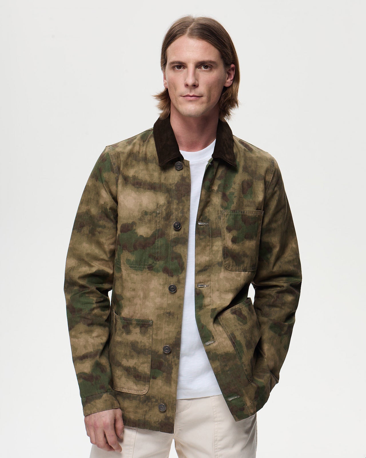 Veste de peintre HUDSON - Kaki Militaire