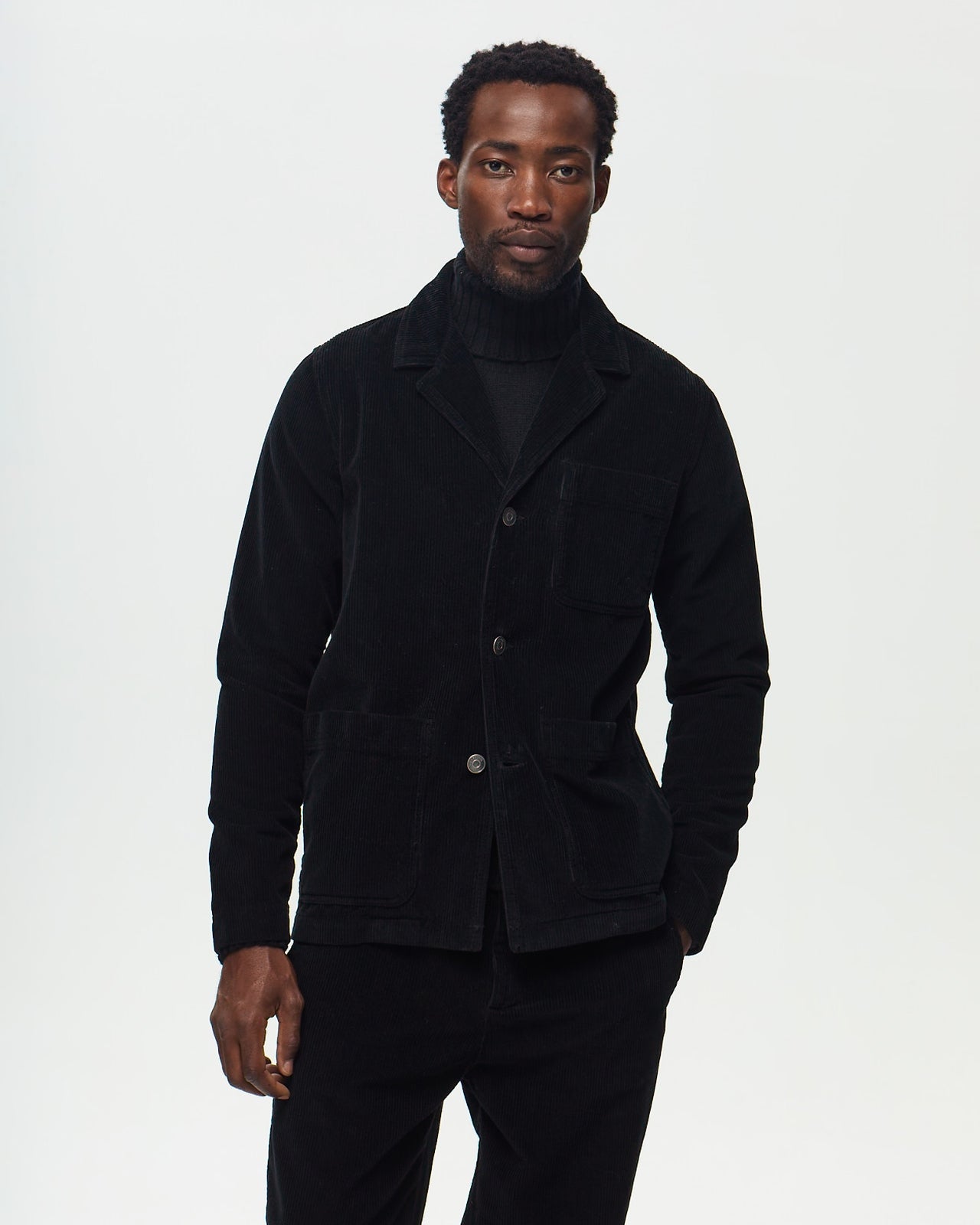GEHRY Velours - Noir Khol