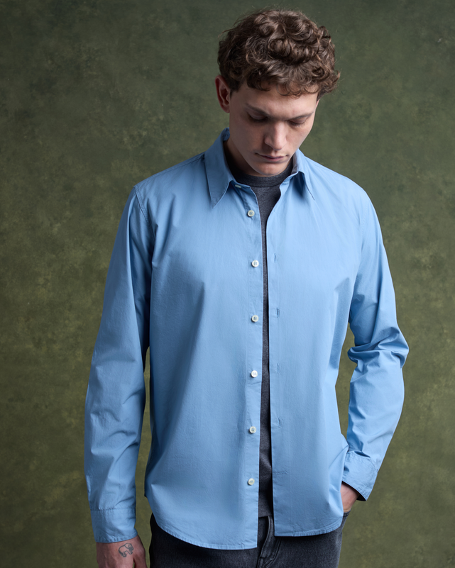 Chemise GIZEH - Bleu Azur