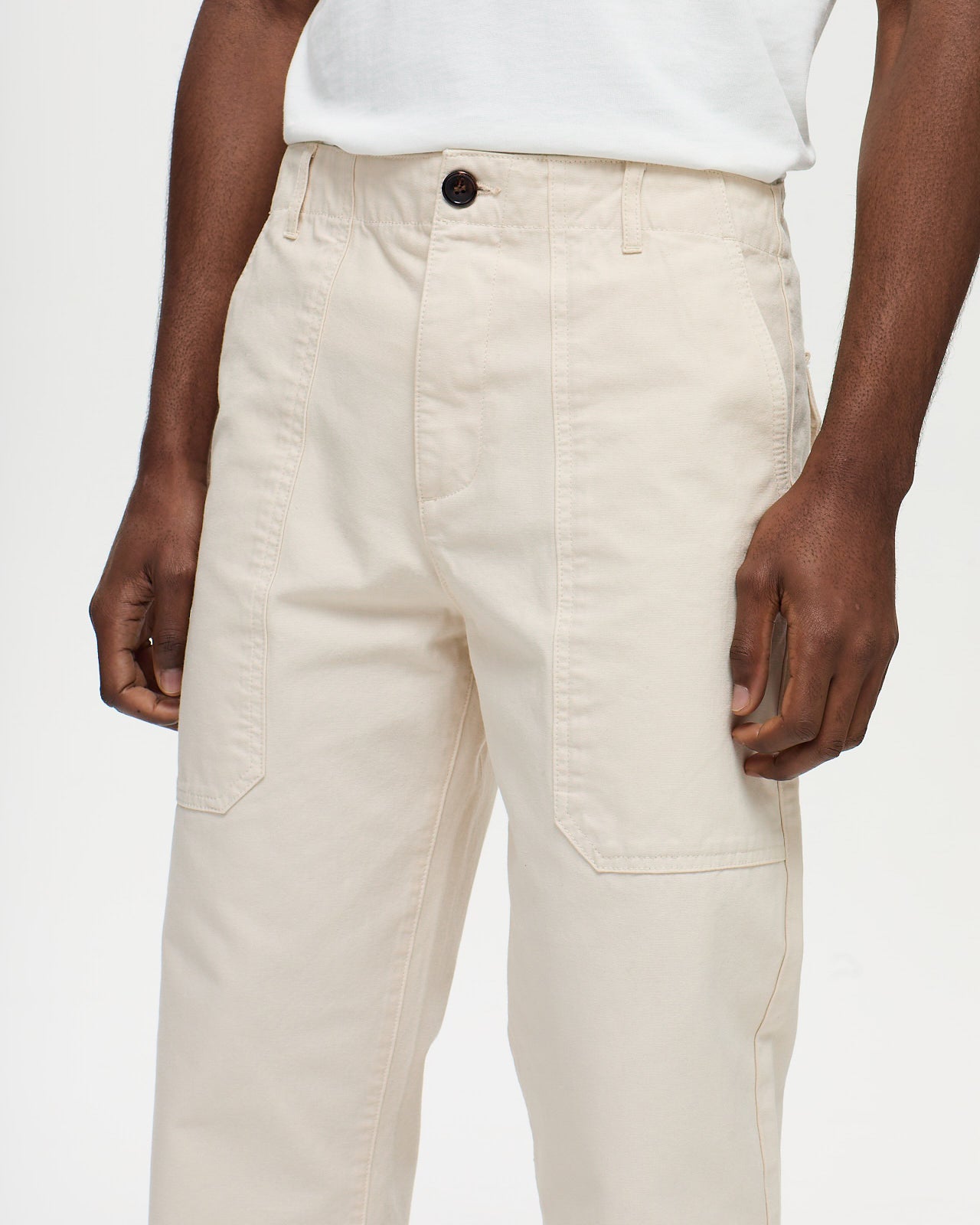 Pantalon DUSTIN - Blanc Ivoire