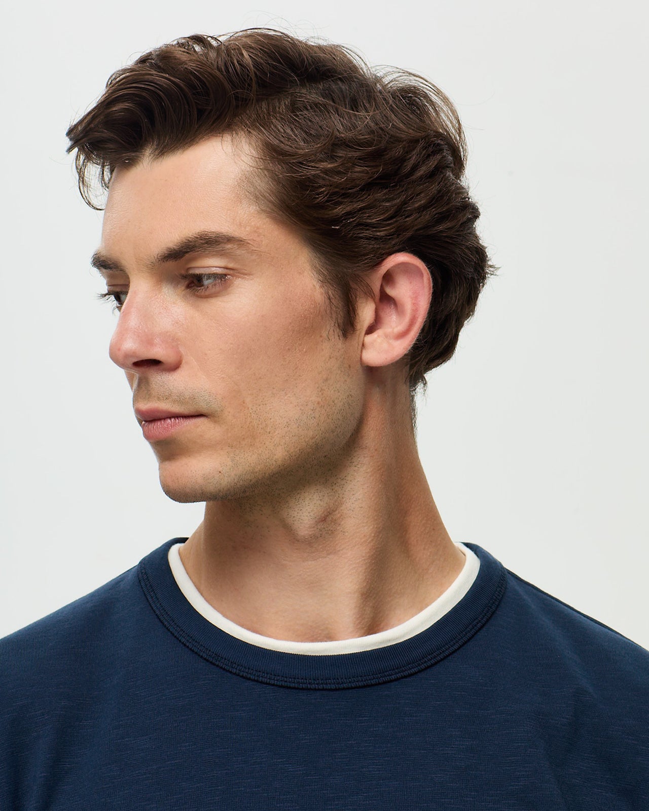 T-shirt GARRET Flamme - Bleu Indigo