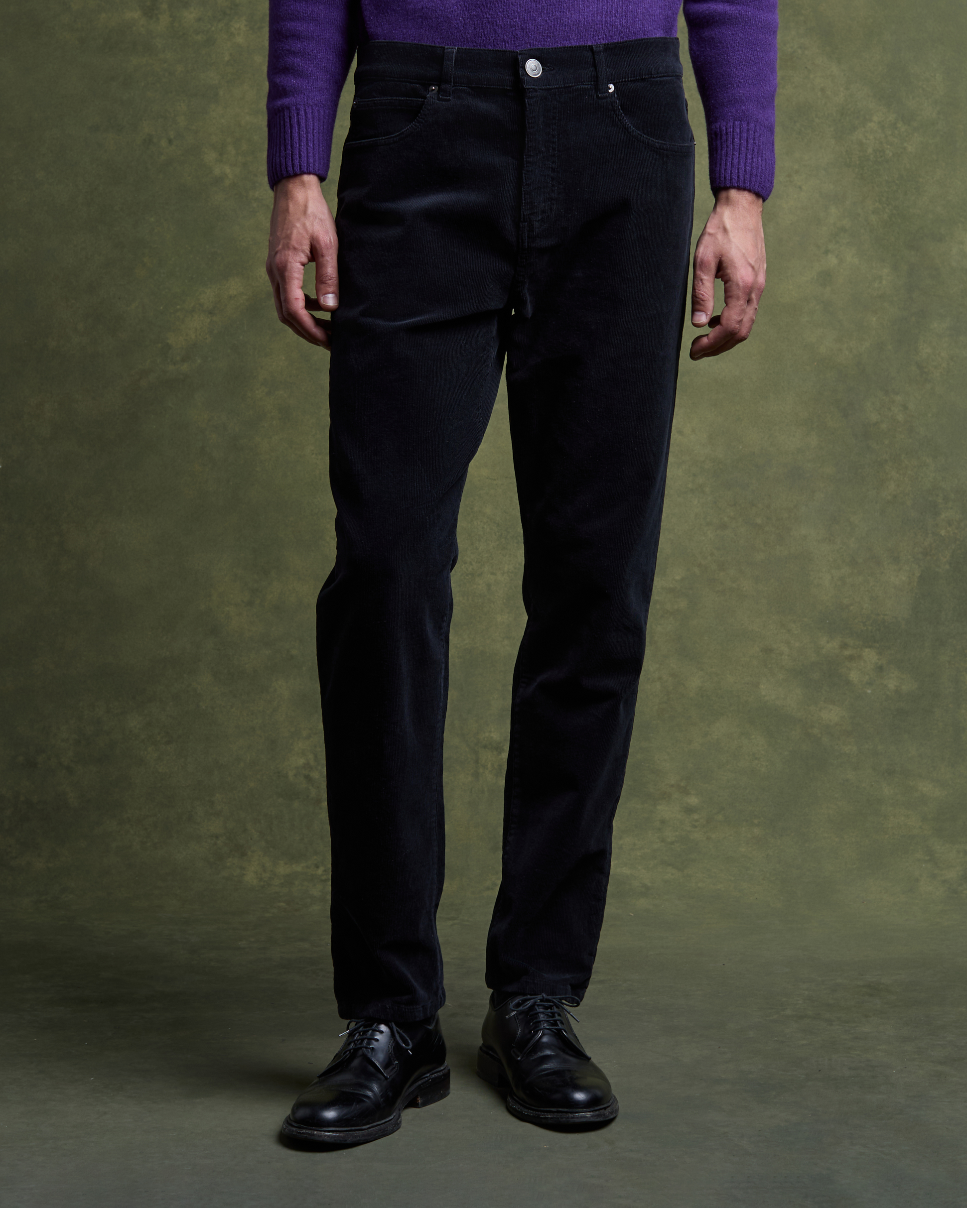 Pantalon DEAN Velours - Navy