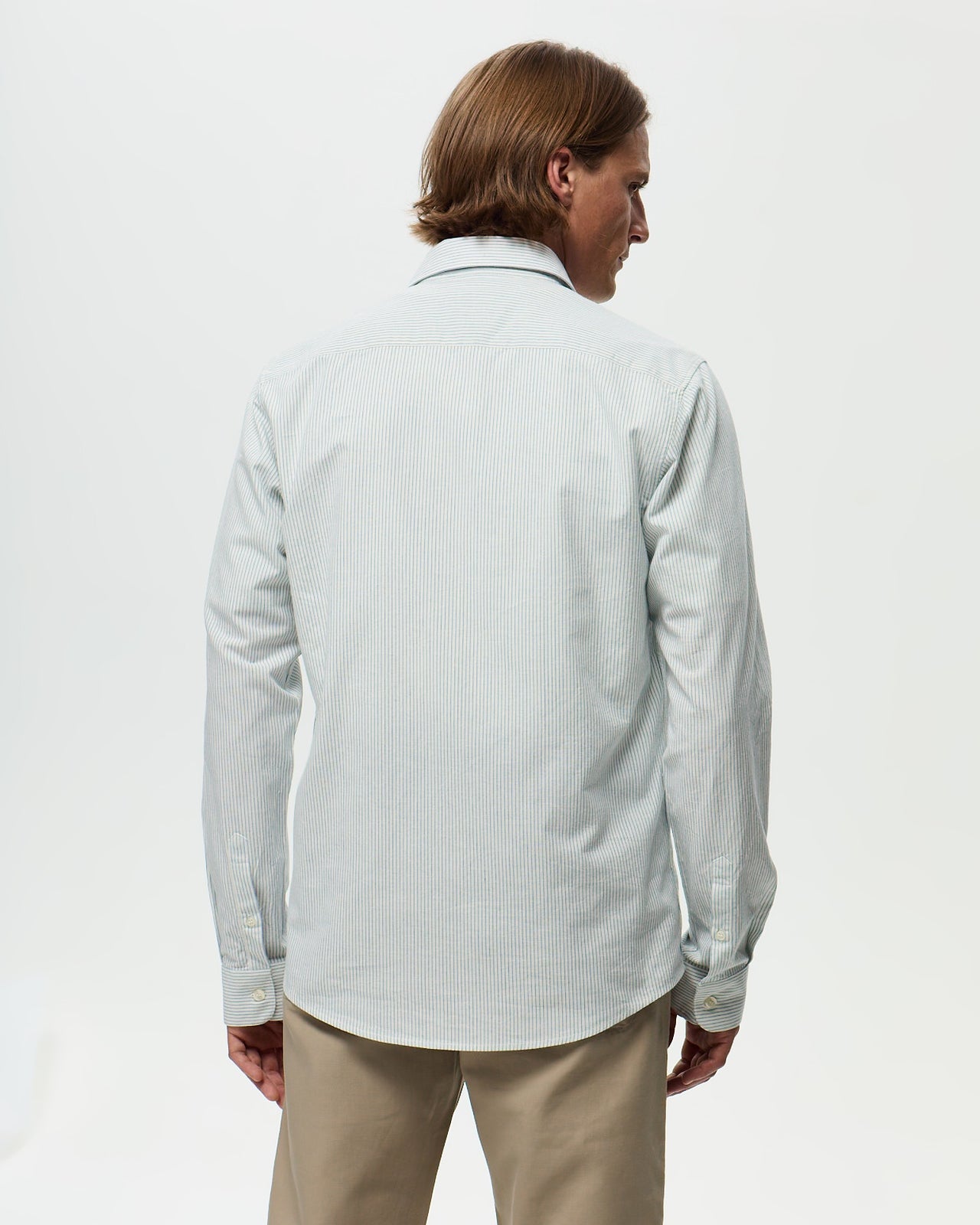 Chemise ROSIER - Ecru/Azur