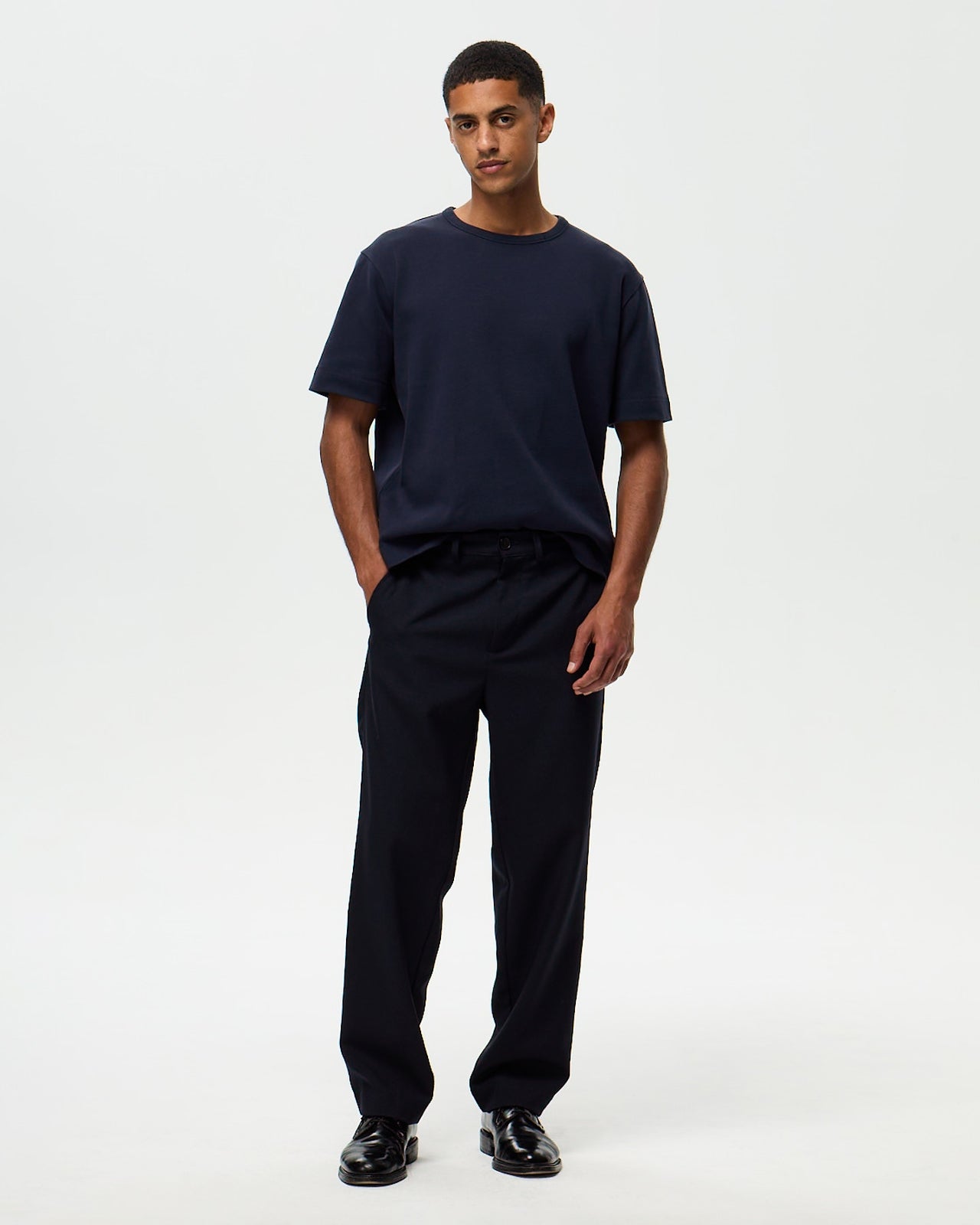 T-shirt HOLBOX Milano - Bleu encre