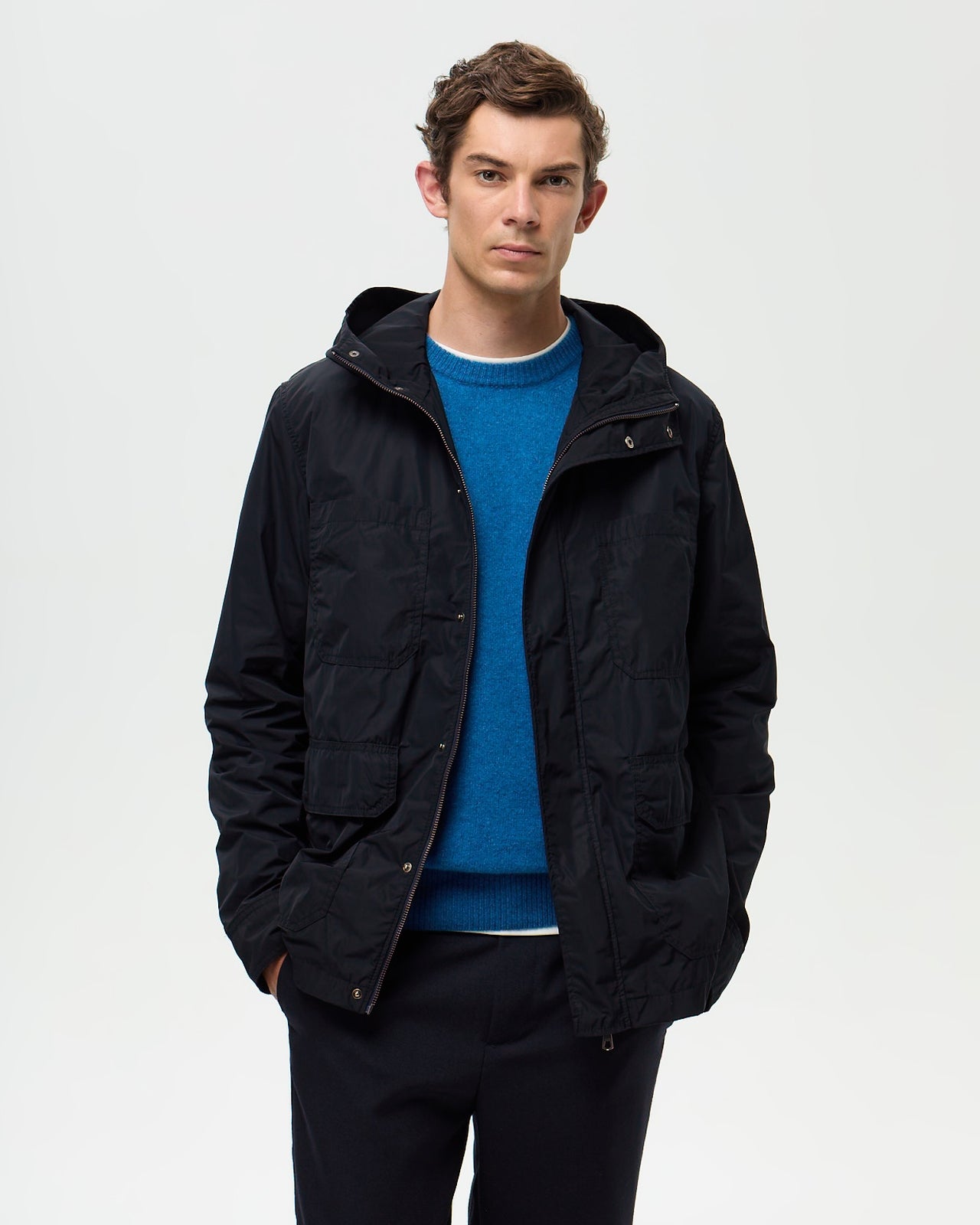 Parka HUTTON Nylon - Navy