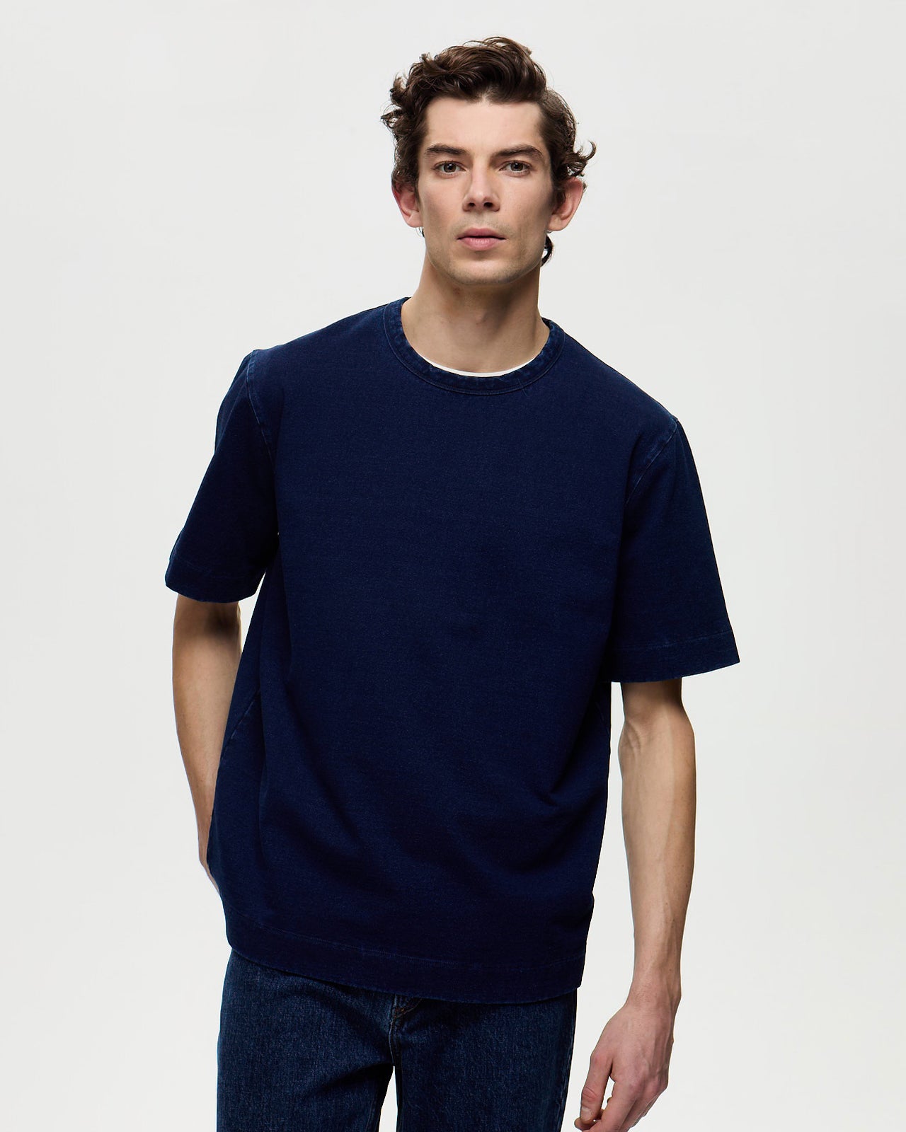 T-shirt HOLBOX - Denim Stone