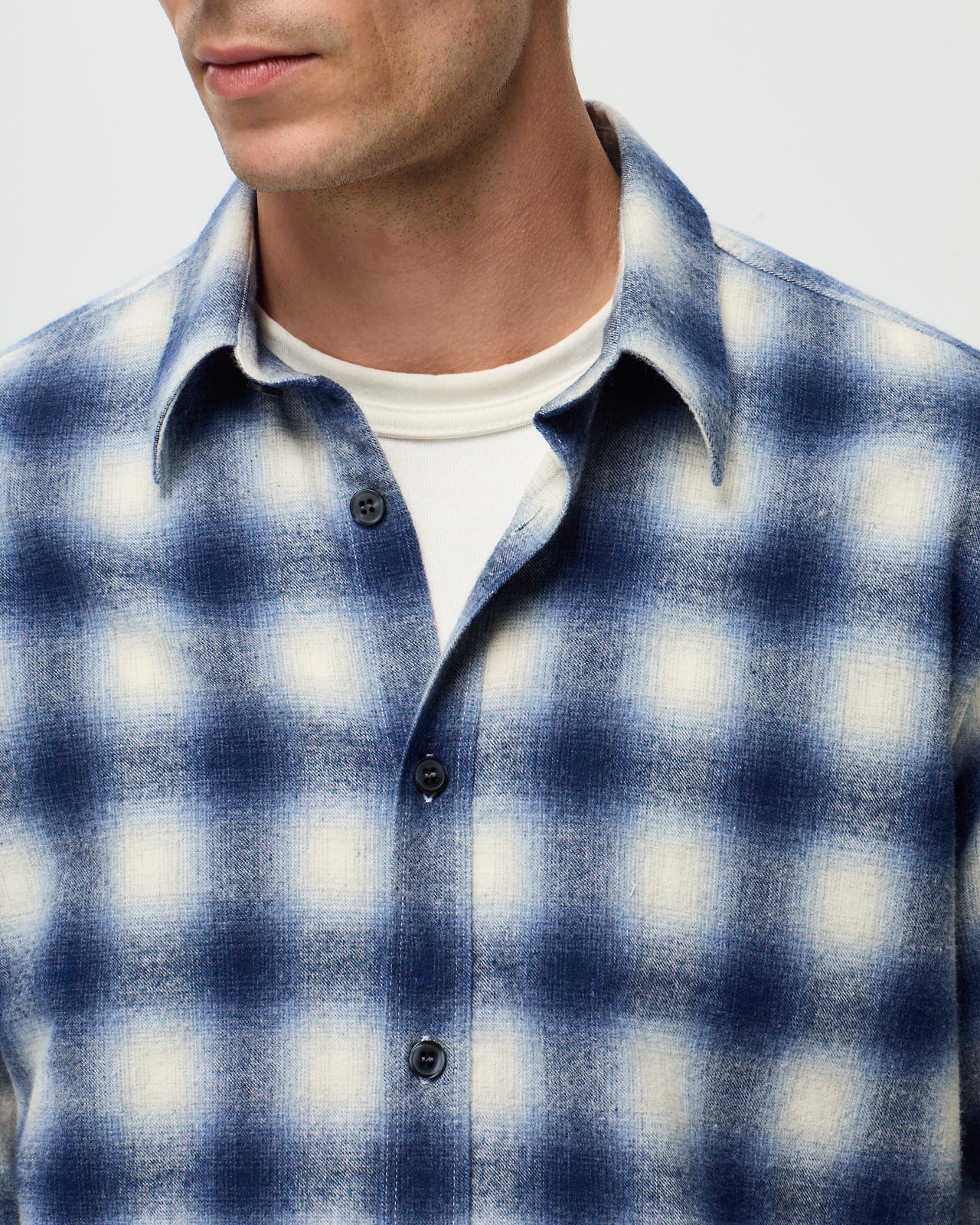 Chemise ASPEN - Encre/Ecru