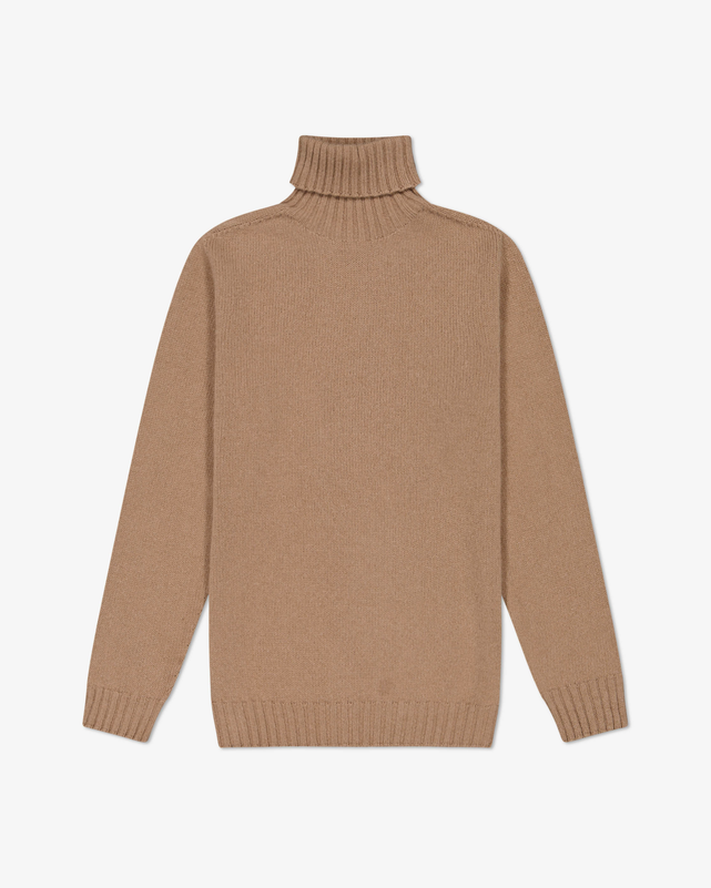 Pull GASTONE - Beige Camel