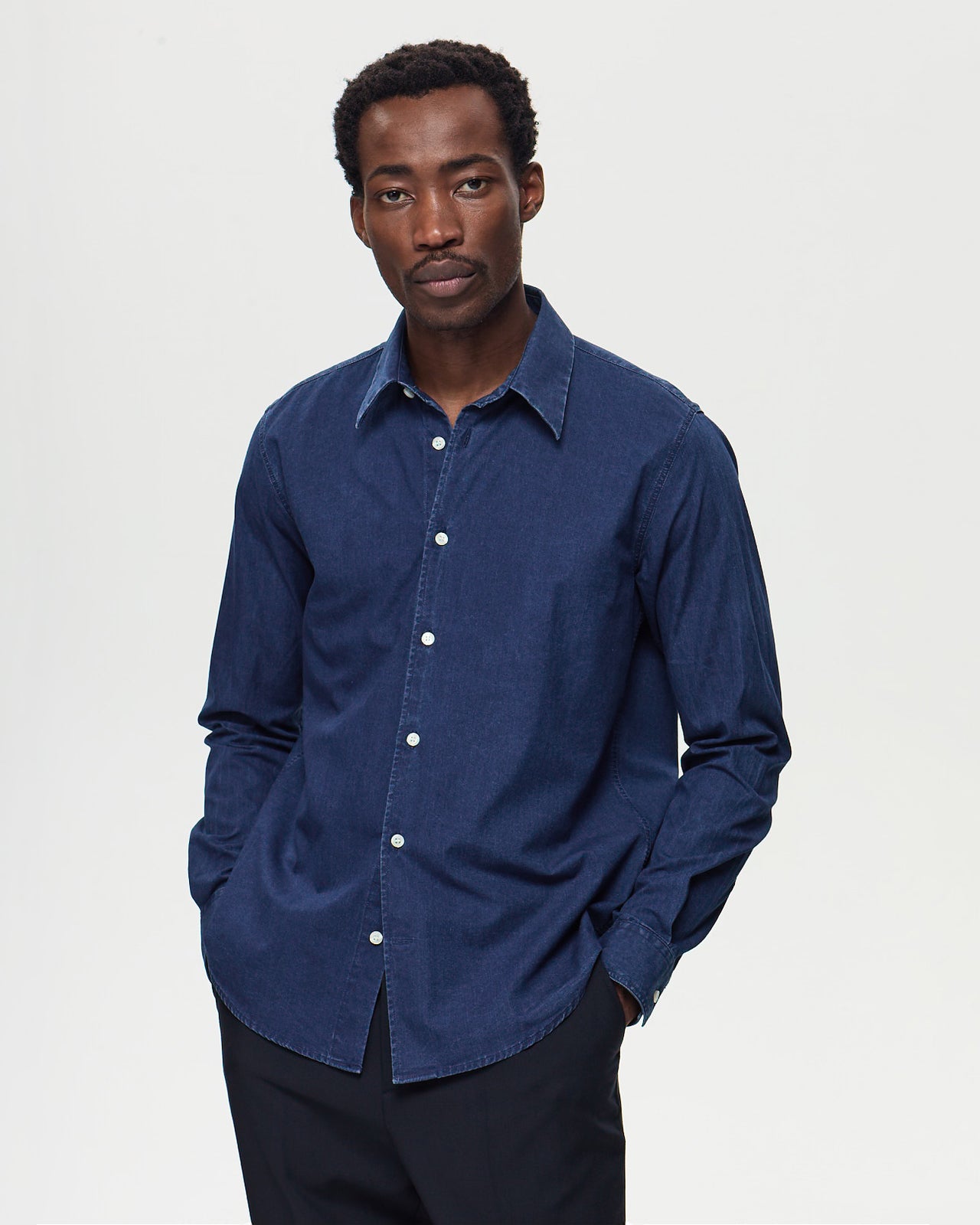 Chemise HIPPOLYTE - Denim Stone