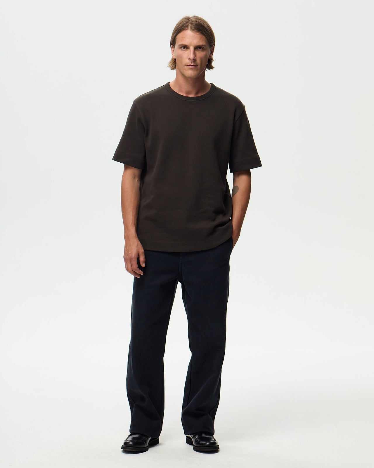 T-shirt HOLBOX Milano - Marron Truffe