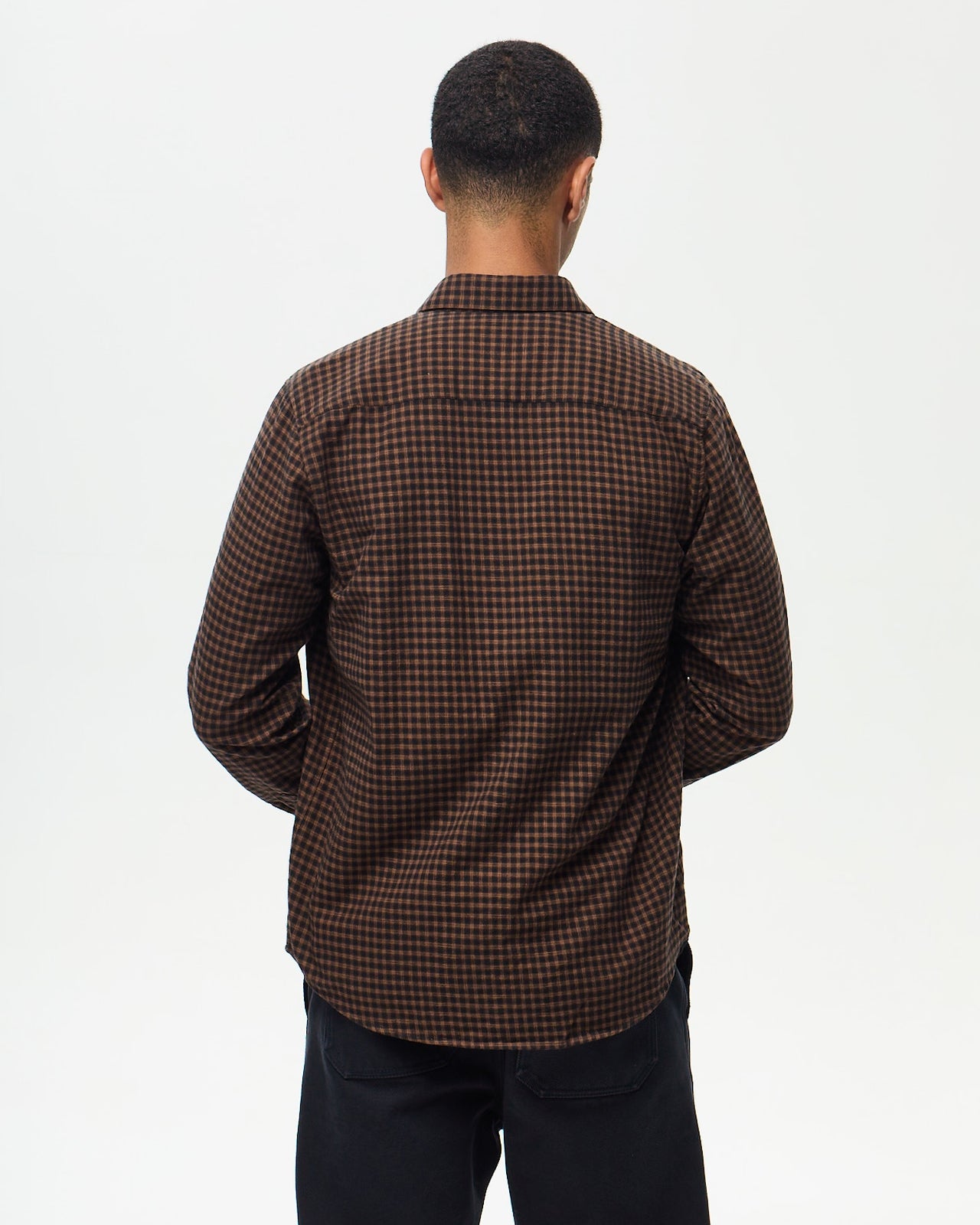 Chemise CHEYENNE - Noir/Chocolat
