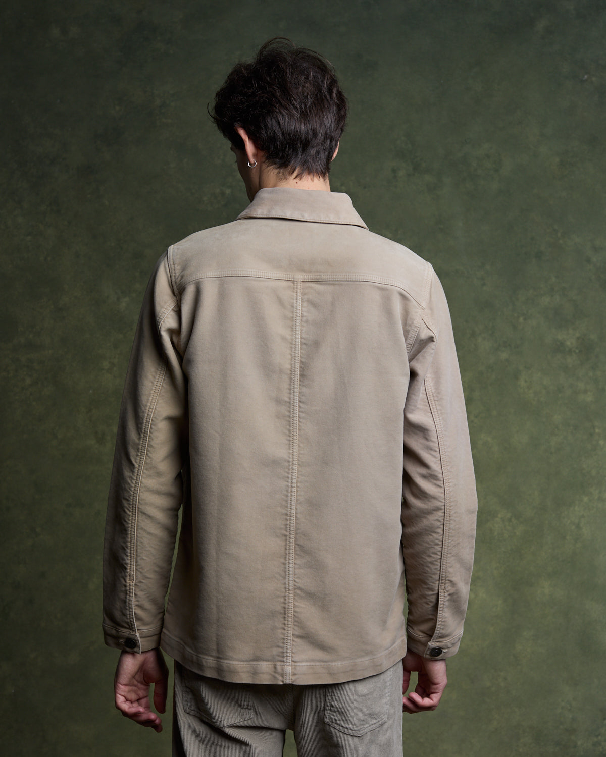 Veste de peintre CLAUDEL - Beige Cendre