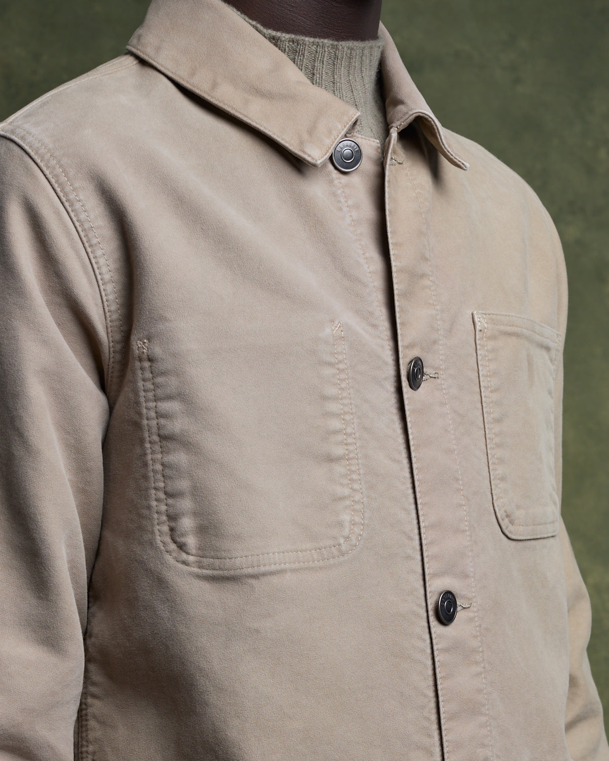 Veste de peintre CLAUDEL - Beige Cendre