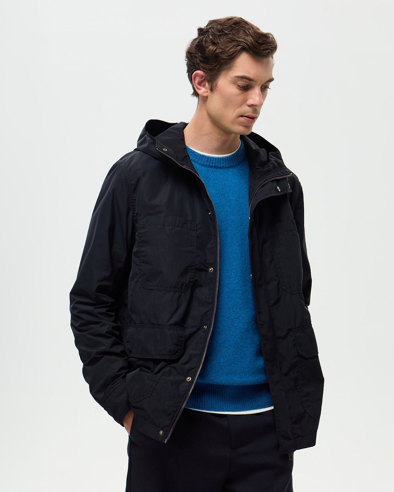 Parka HUTTON Nylon - Navy