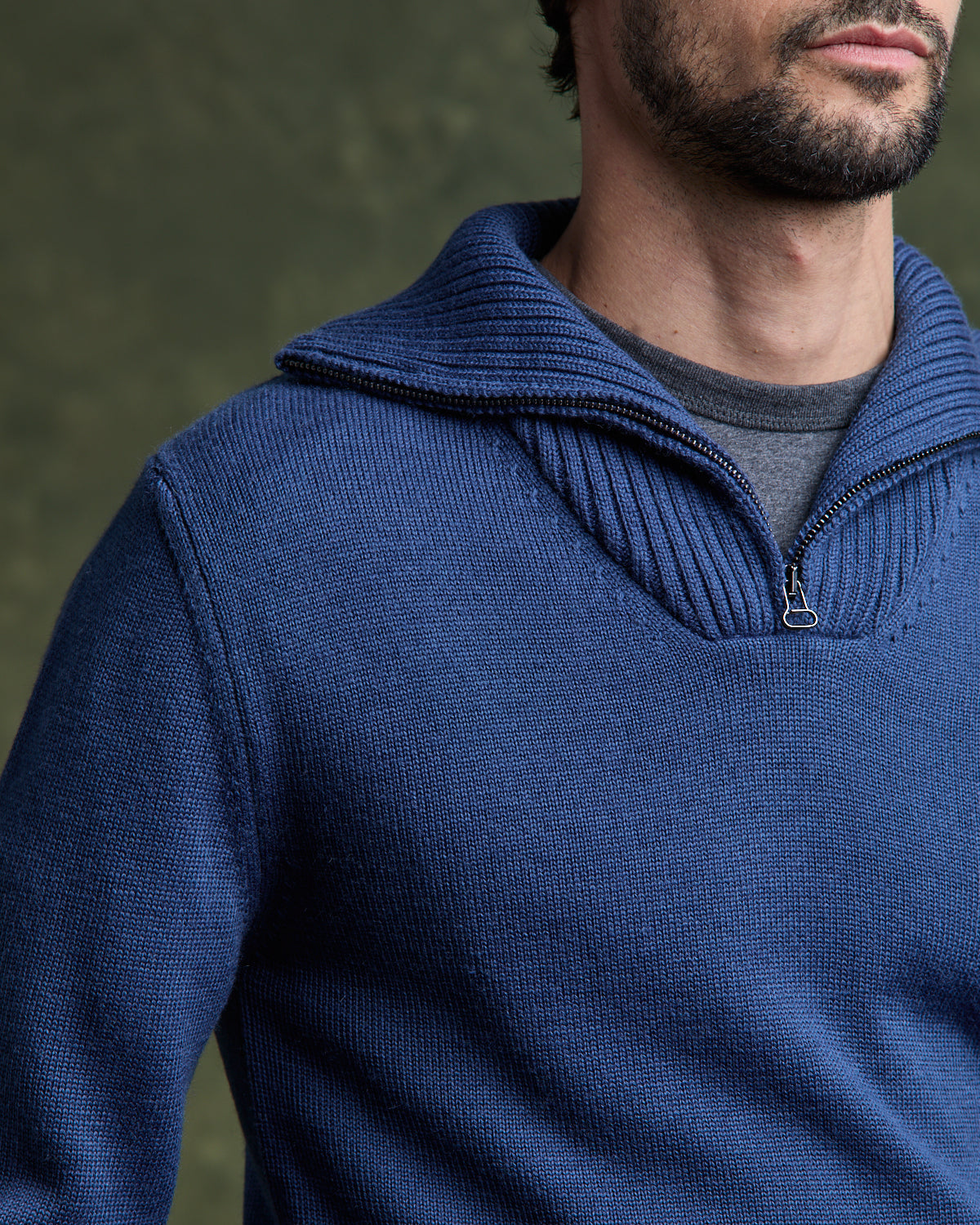 Pull CRISTIANO - Bleu Orage