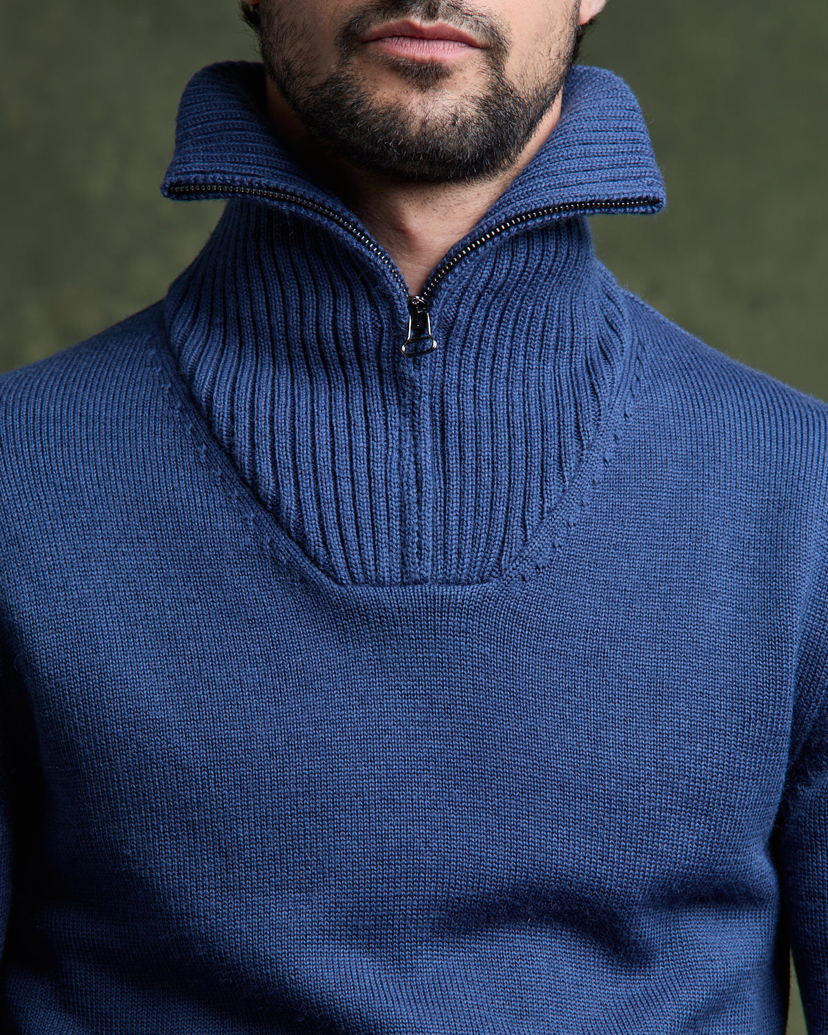 Pull CRISTIANO - Bleu Orage