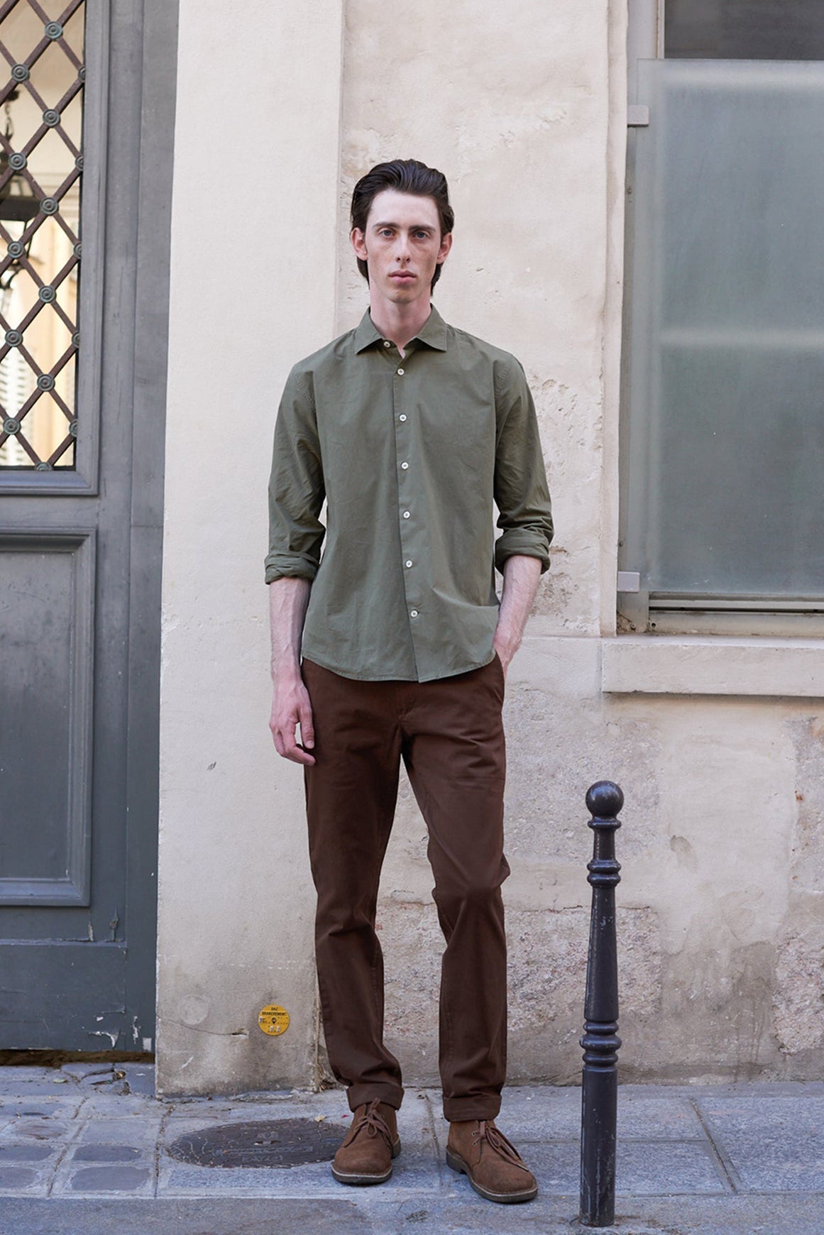 Chemise CLARK - Olive