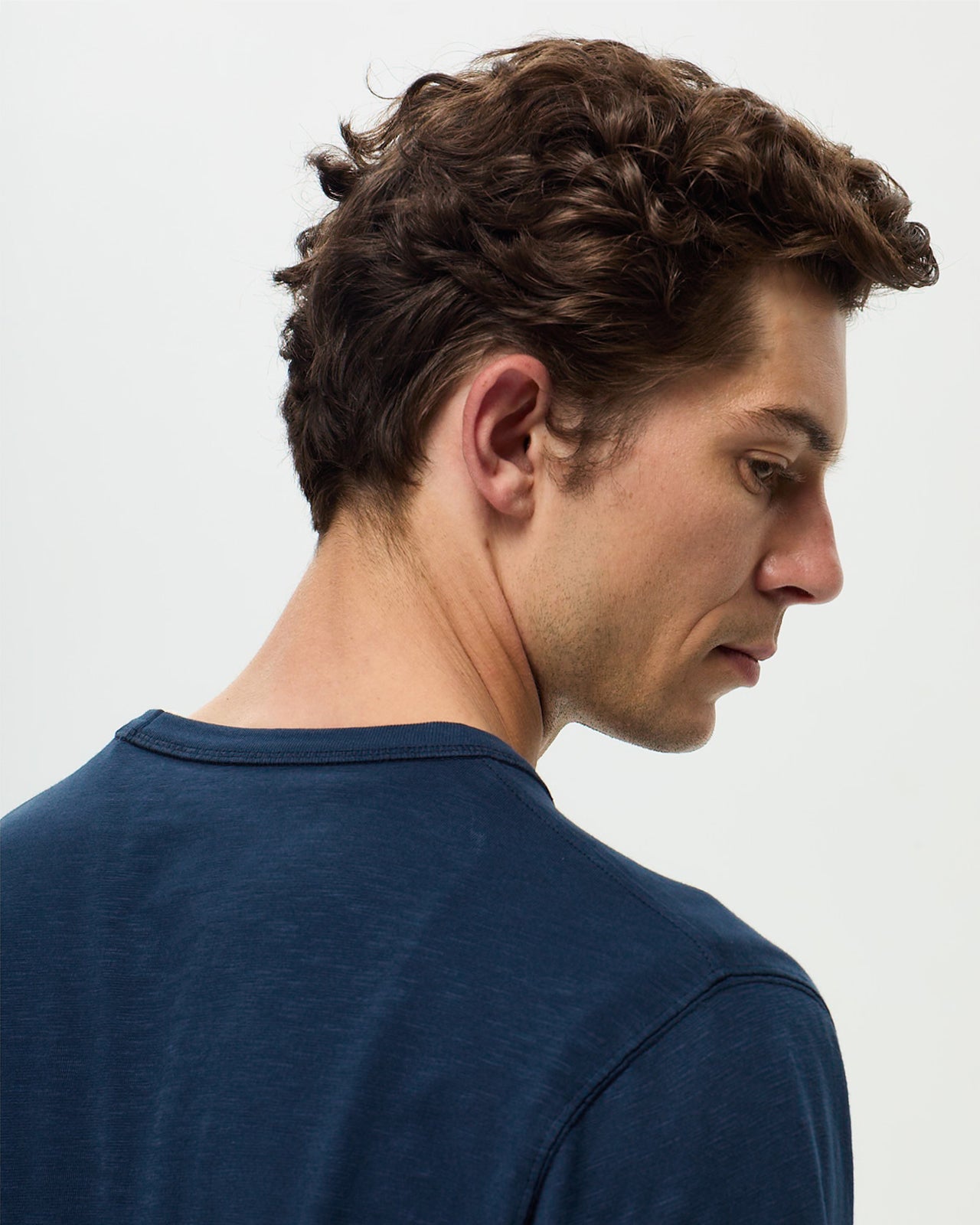 T-shirt GARRET Flamme - Bleu Indigo