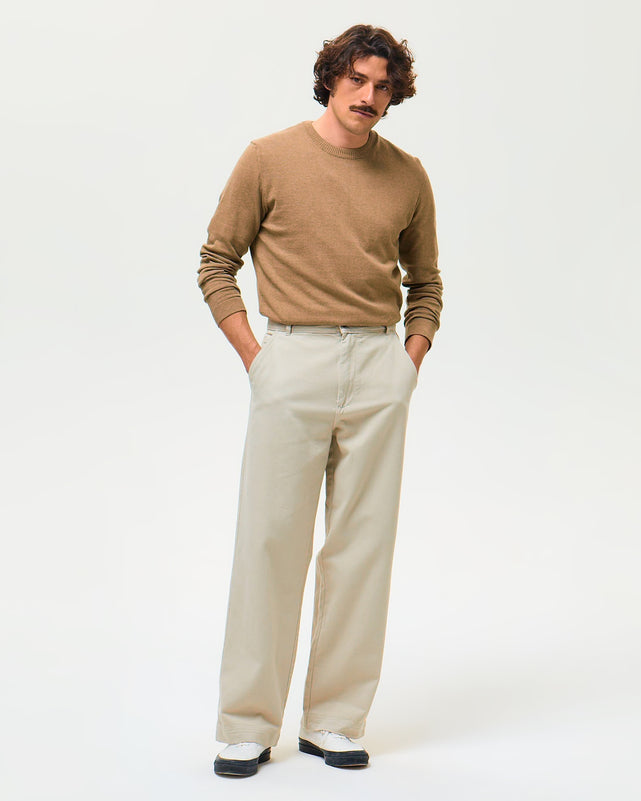 DAVIS Drill - Beige Carrare