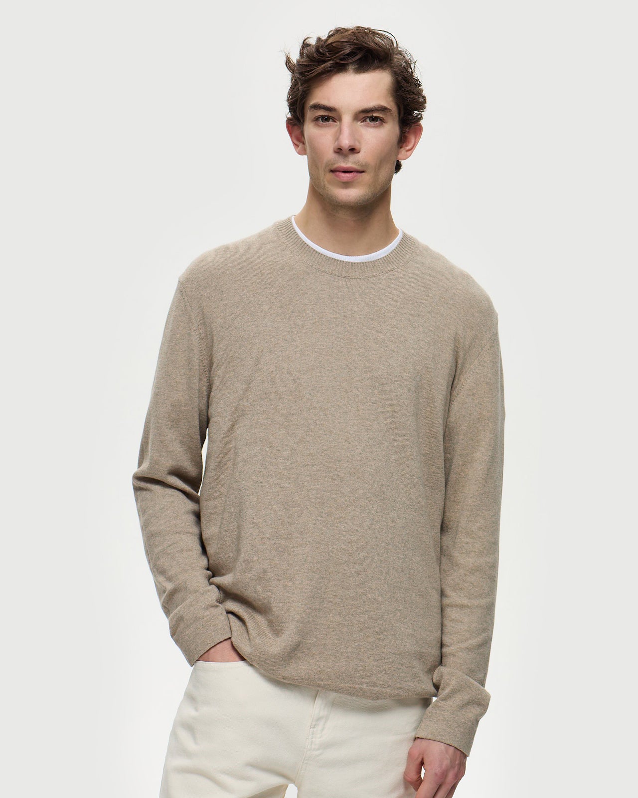 Pull DELLO - Beige Chanvre