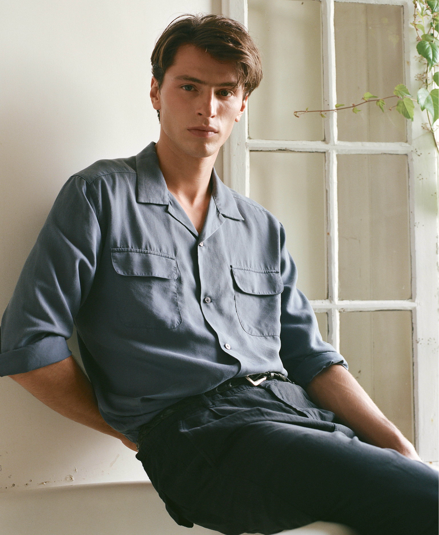 Chemise HANNAH - Bleu Roi