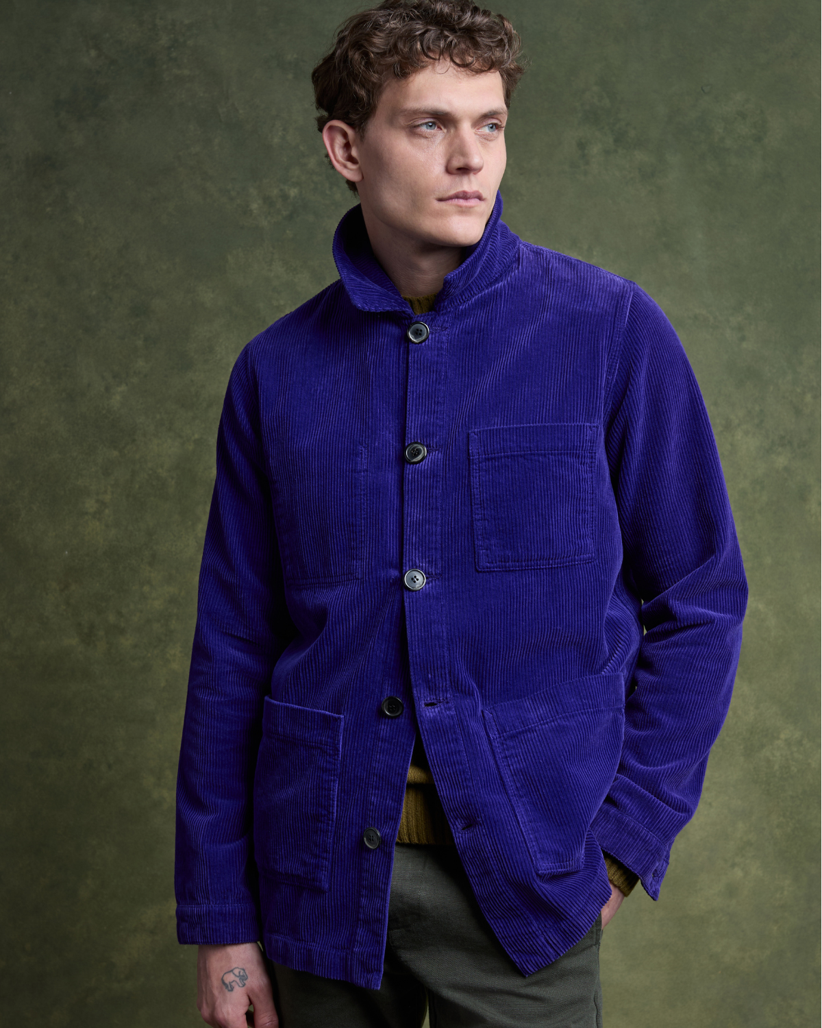 Veste de peintre ESTEVE - Purple