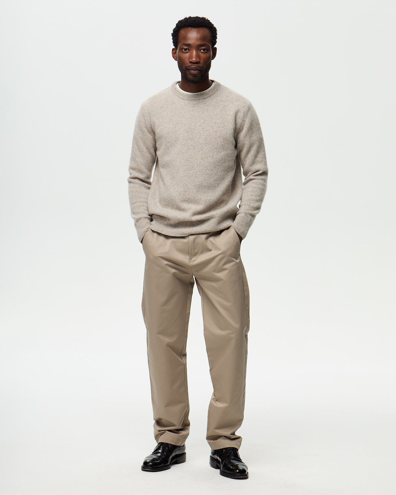 Pull FABIO - Beige Cendre