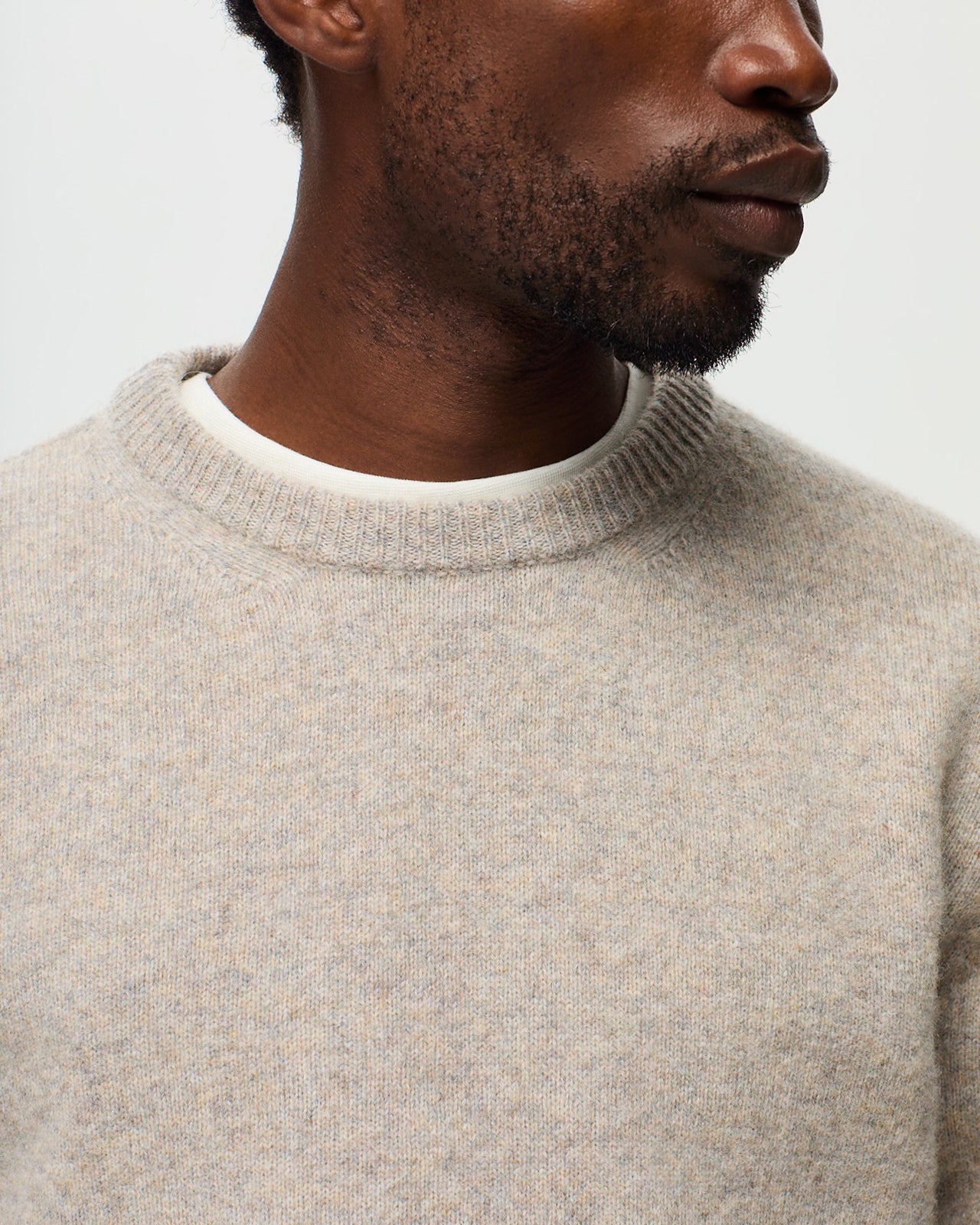Pull FABIO - Beige Cendre