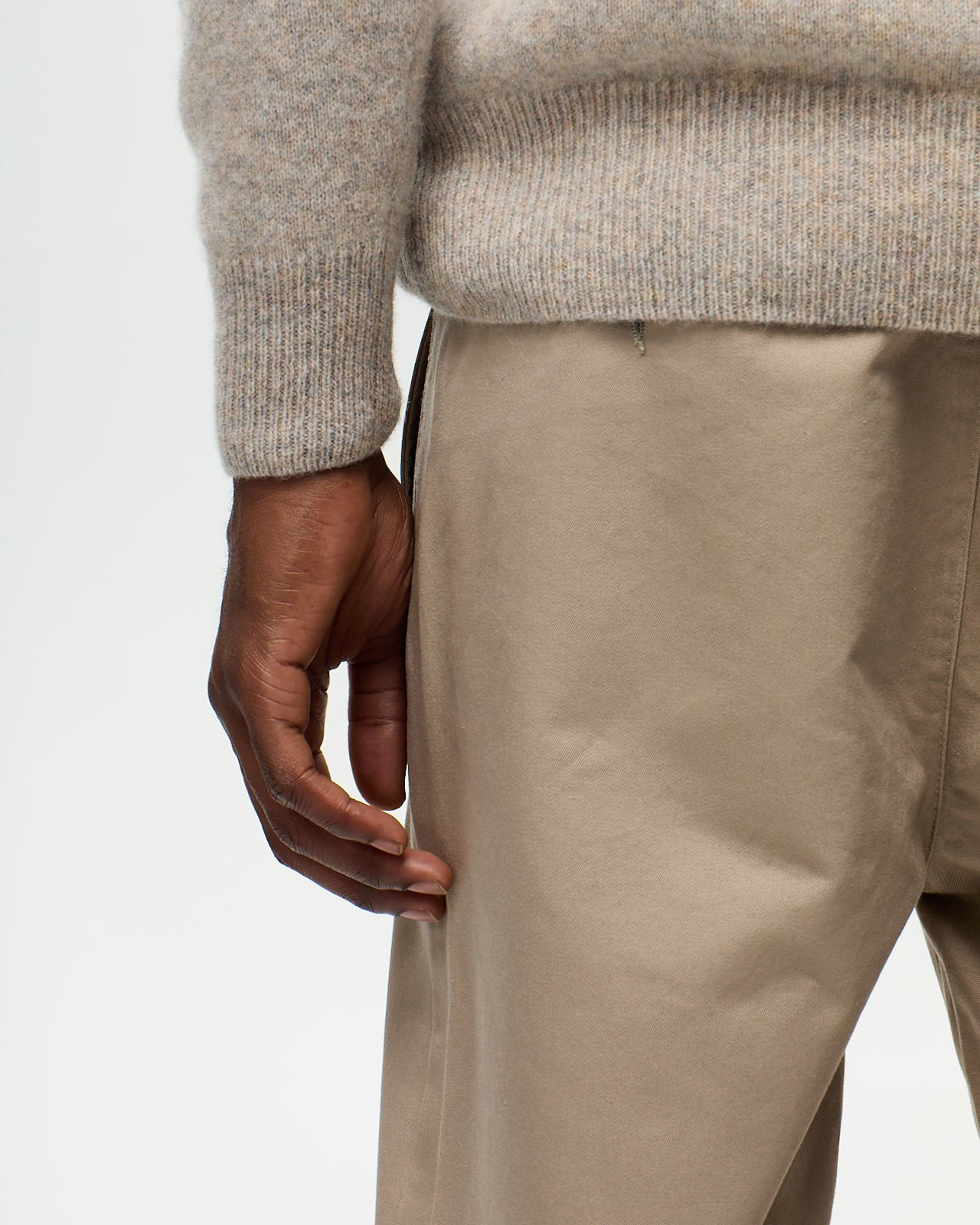 Pull FABIO - Beige Cendre