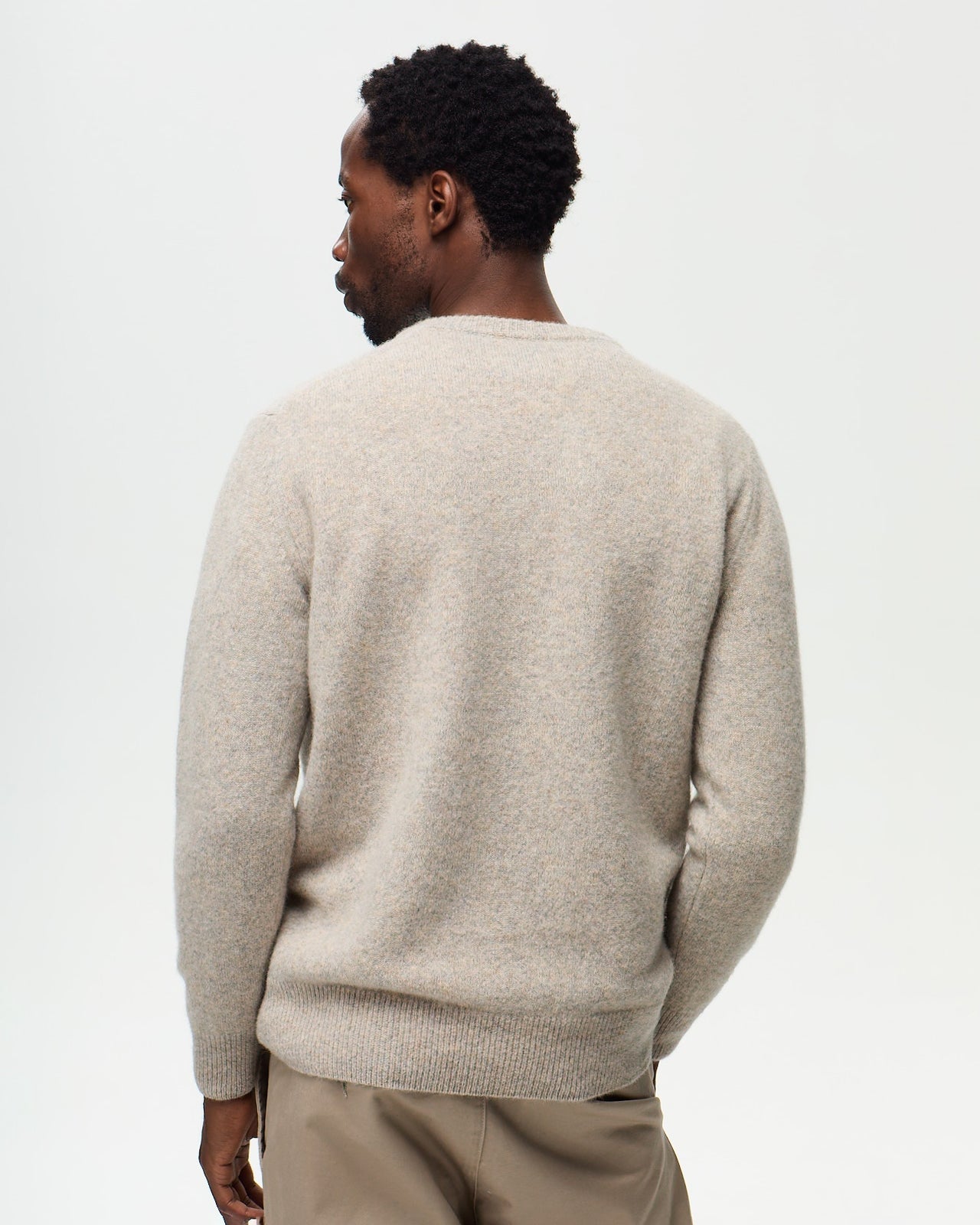 Pull FABIO - Beige Cendre