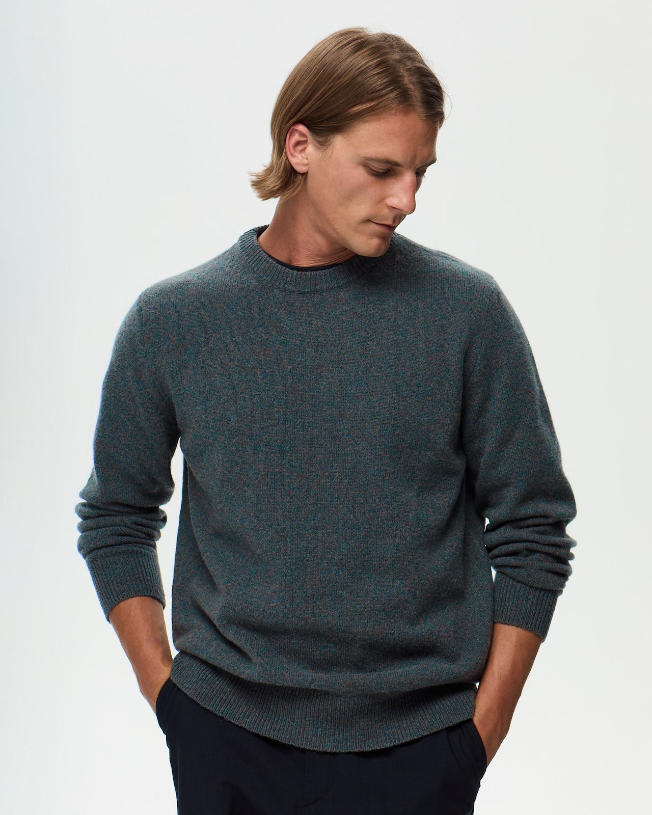 Pull FABIO - Bleu Ardoise