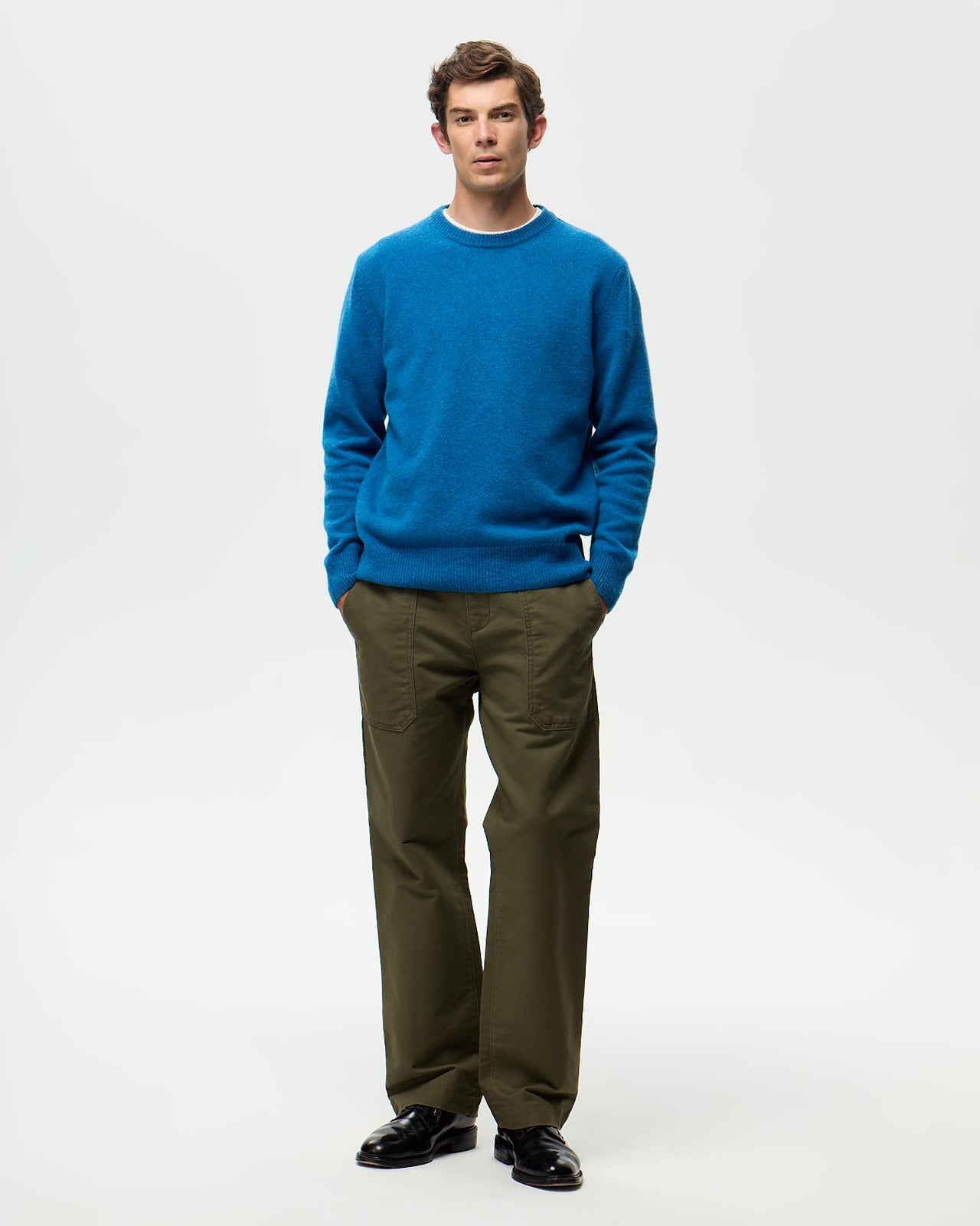 Pull FABIO - Bleu Oxford
