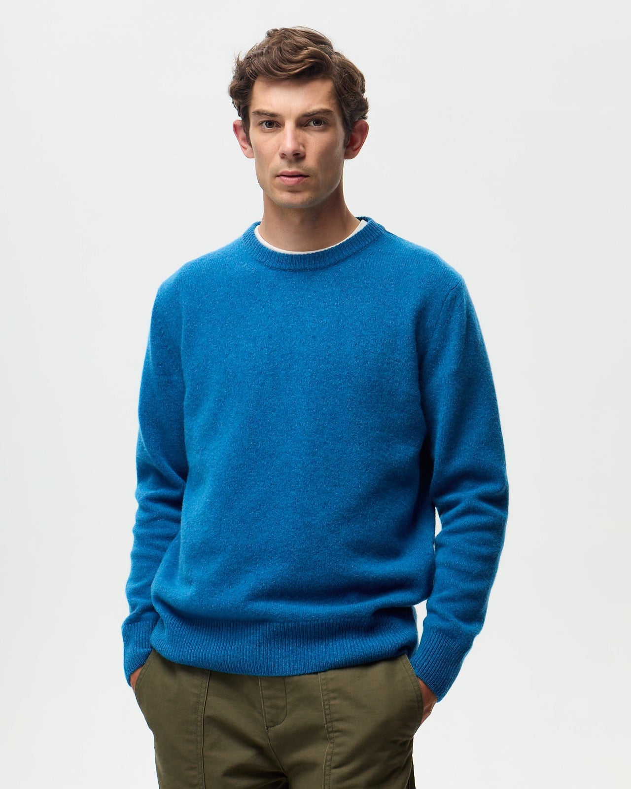 Pull FABIO - Bleu Oxford