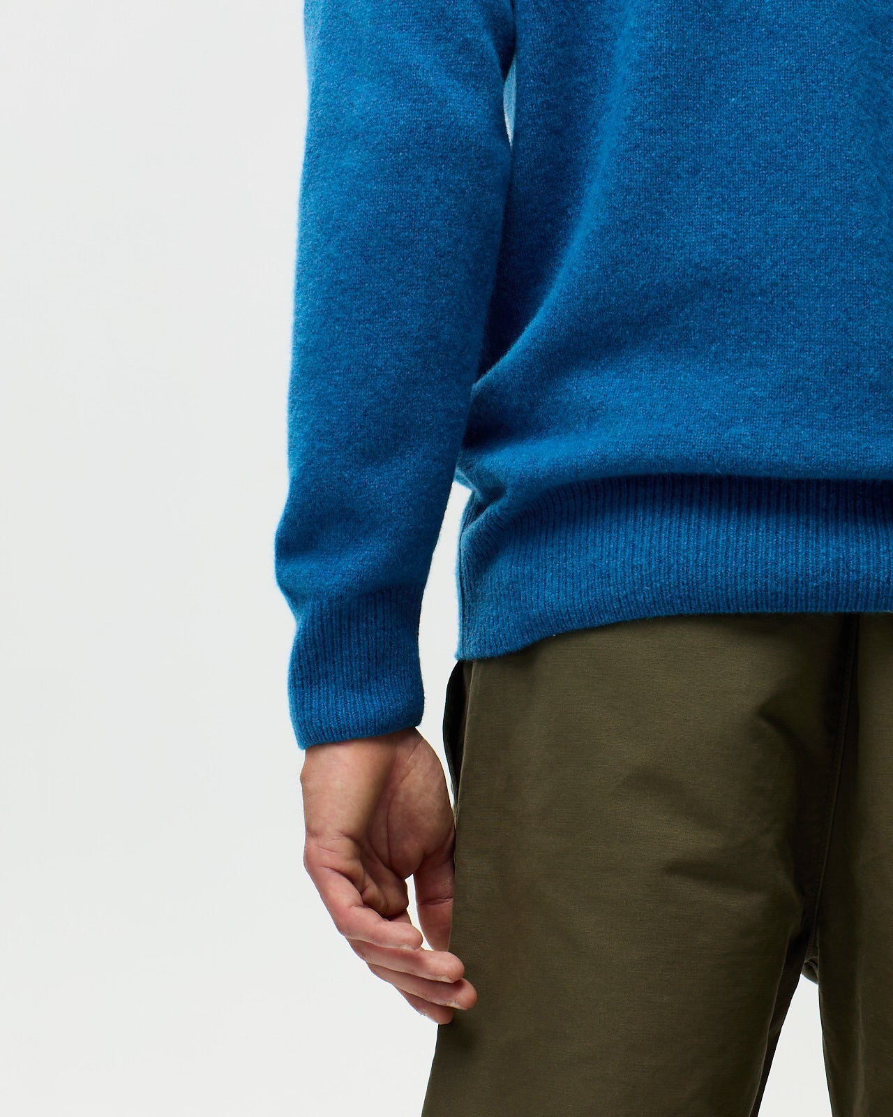 Pull FABIO - Bleu Oxford
