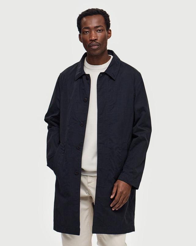 Riding Coat FINSCHER - Dark Navy