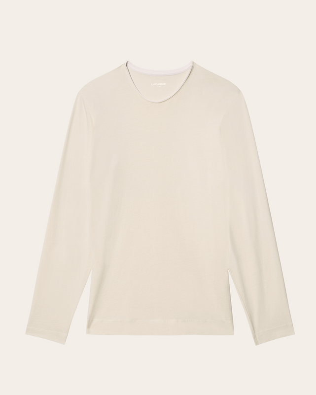 T-Shirt Badia - Crème/Blanc