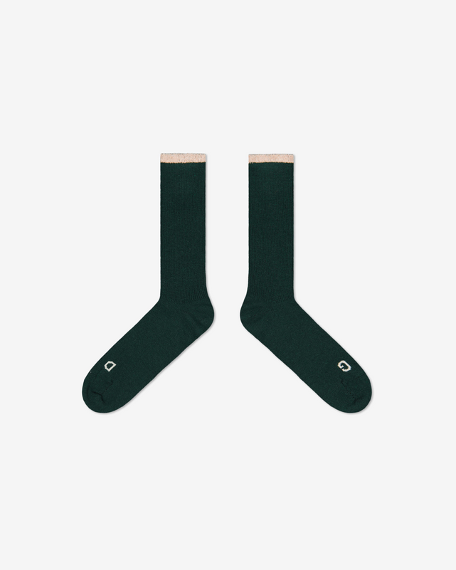 Chaussettes GALLIERA - Vert Sequoia