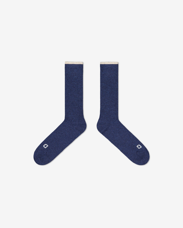 Chaussettes GALLIERA - Bleu Indigo