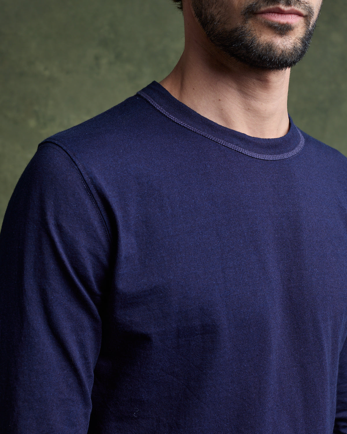 T-shirt GARRET Indigo - Indigo Brut