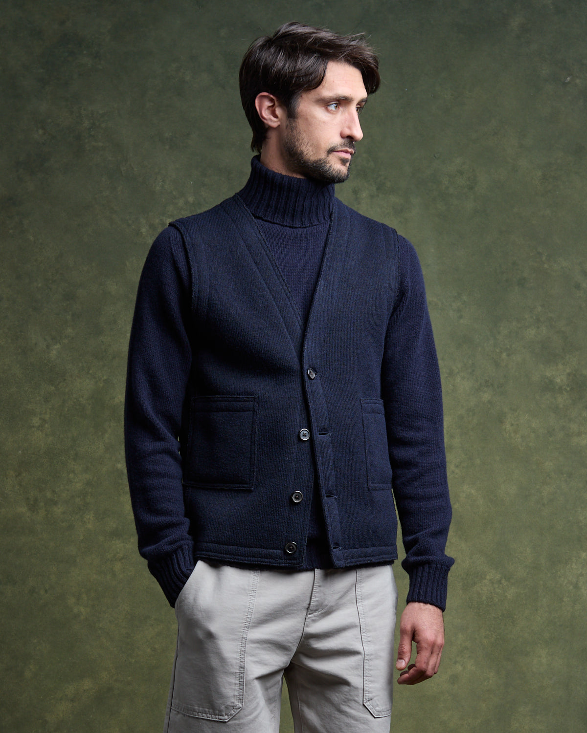 Gilet GAUGUIN - Navy