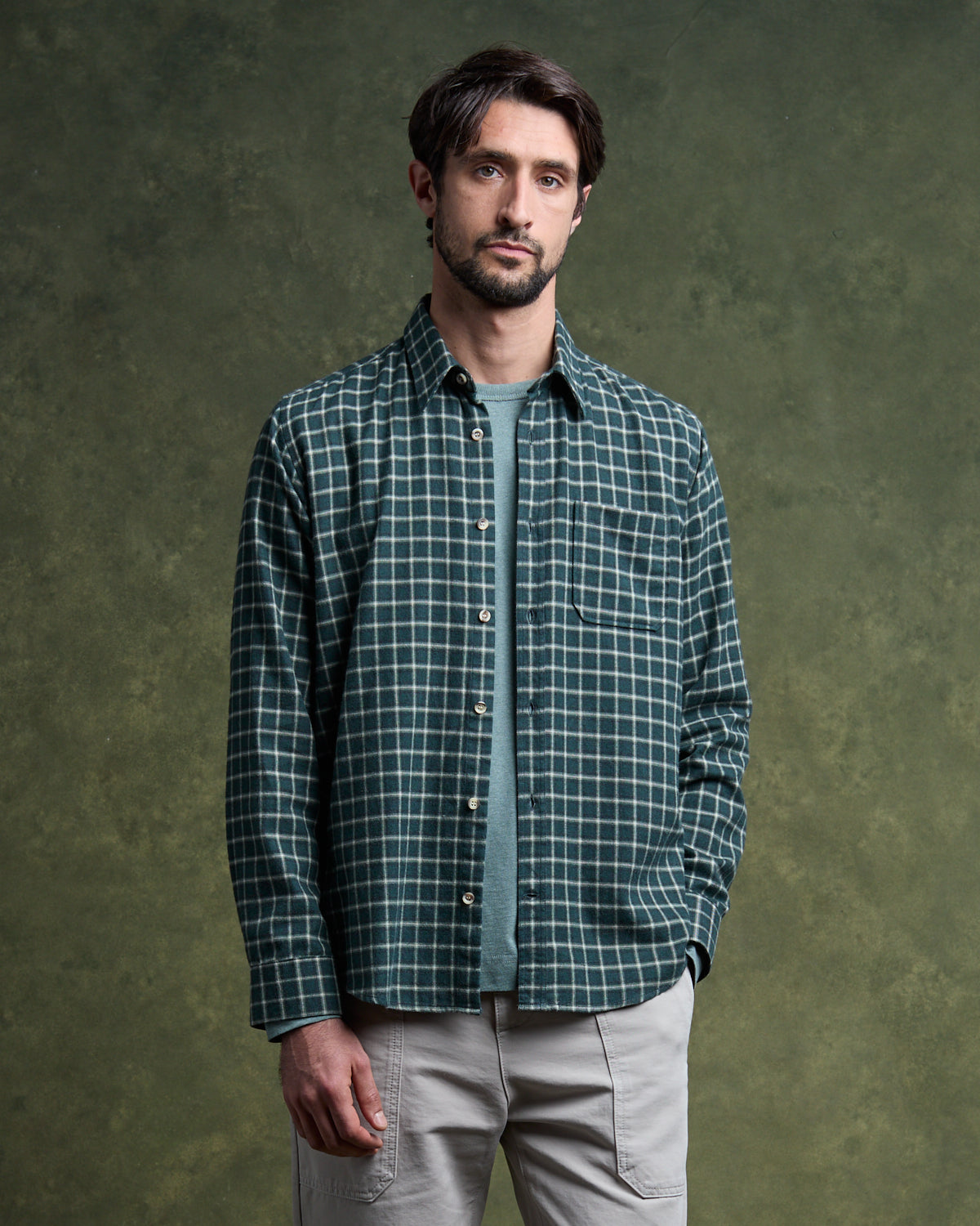 Chemise GEORGETOWN - Vert Empire