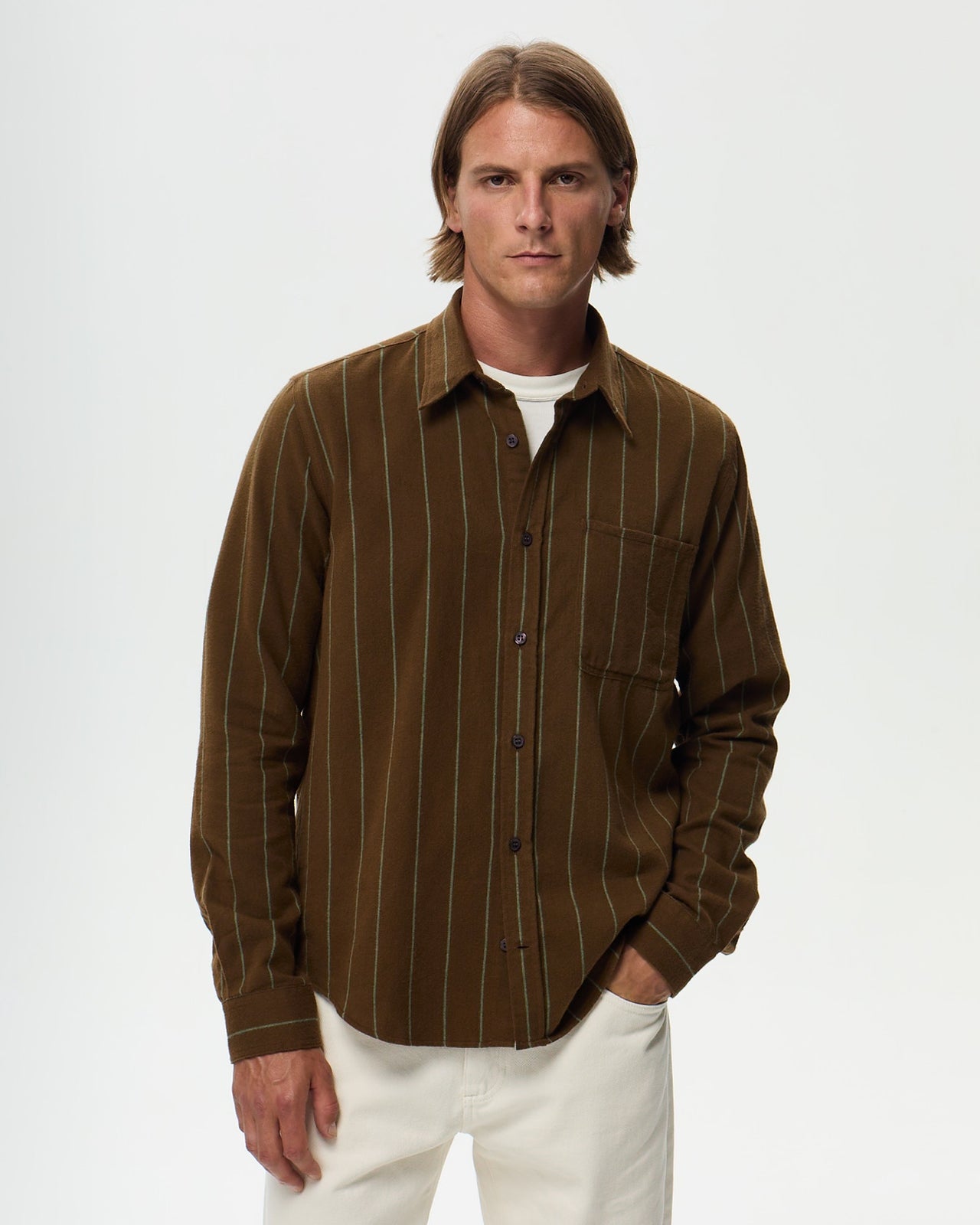 Chemise GERMAIN - Marron Bronze