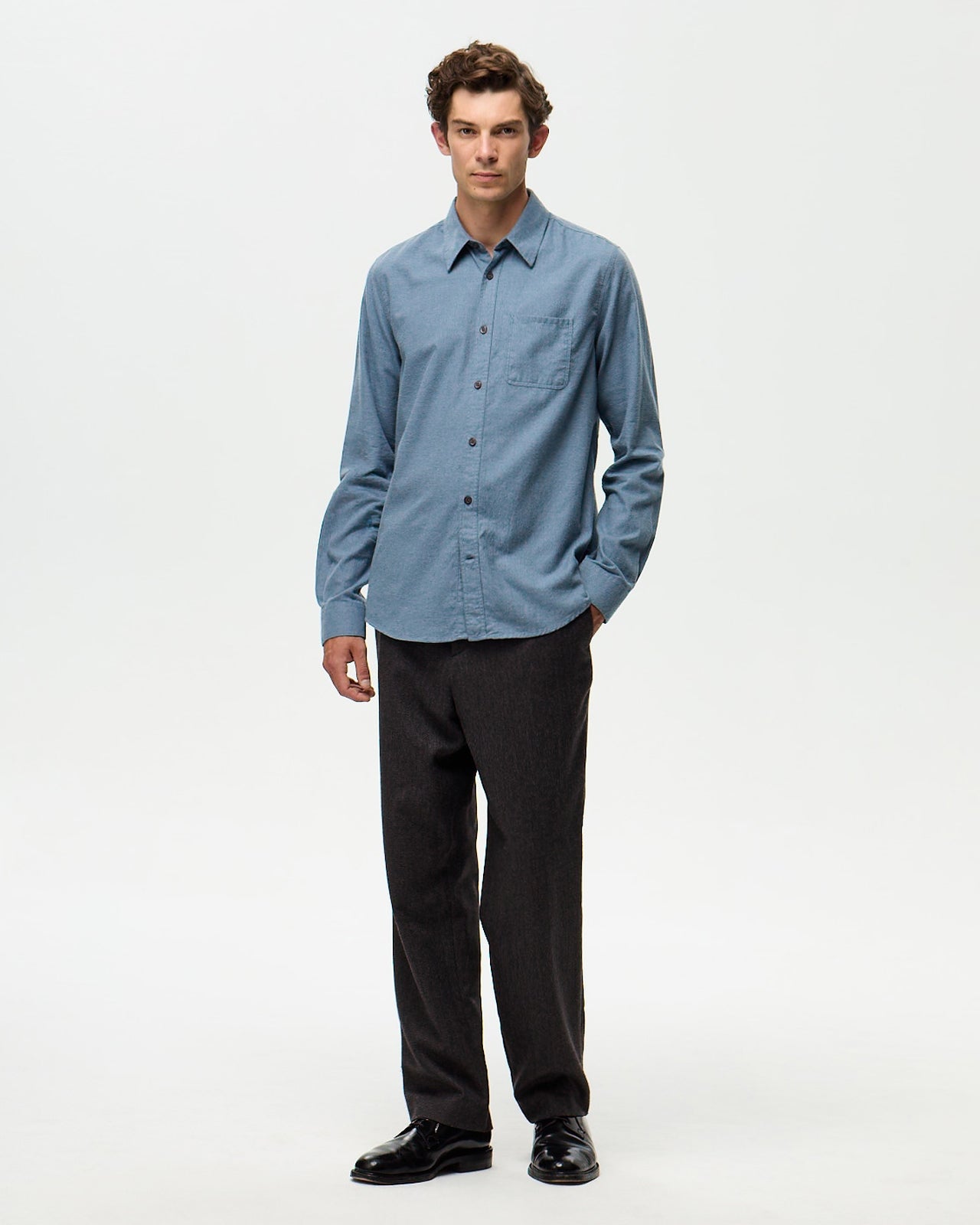 Chemise GHANA - Bleu Denim