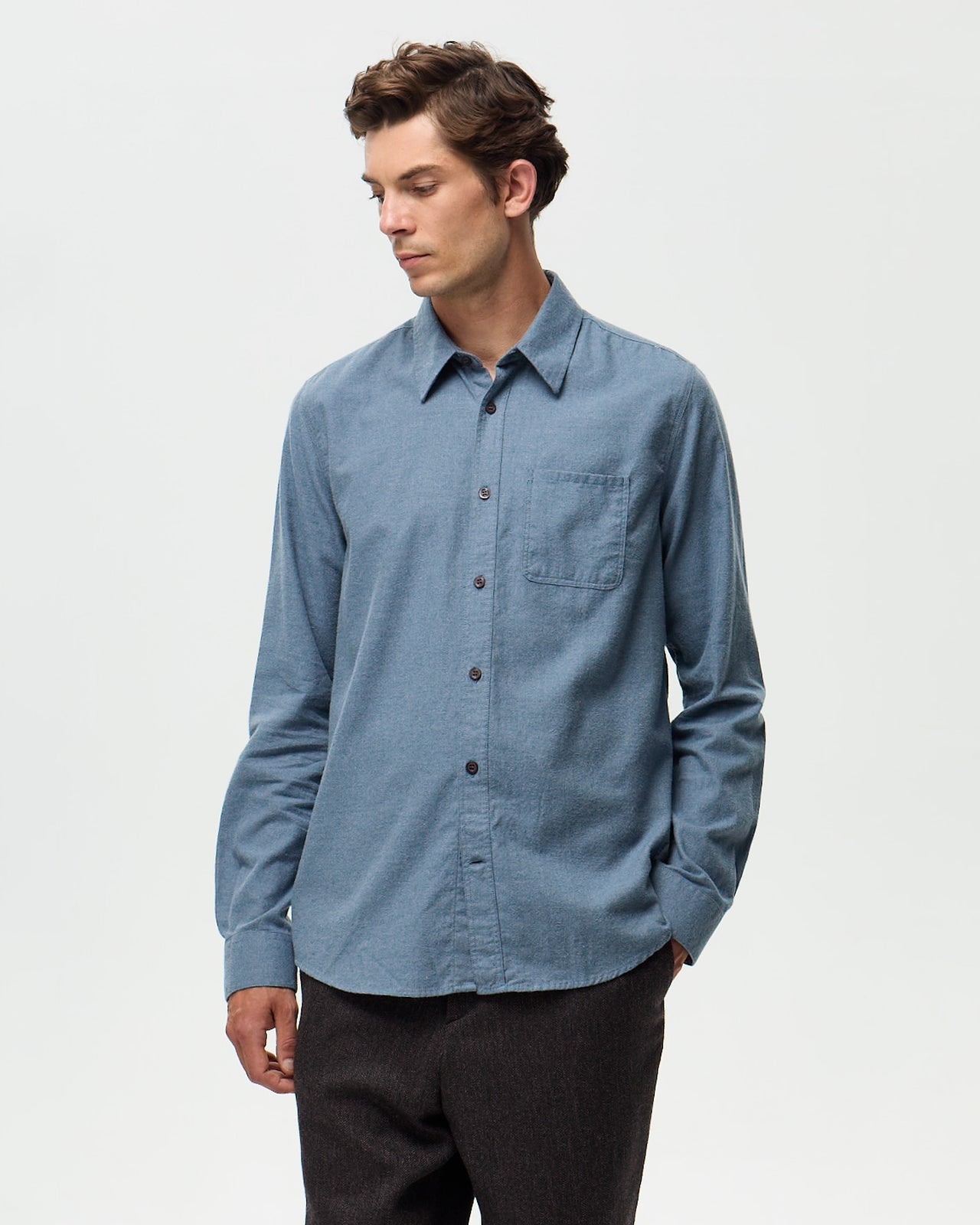 Chemise GHANA - Bleu Denim